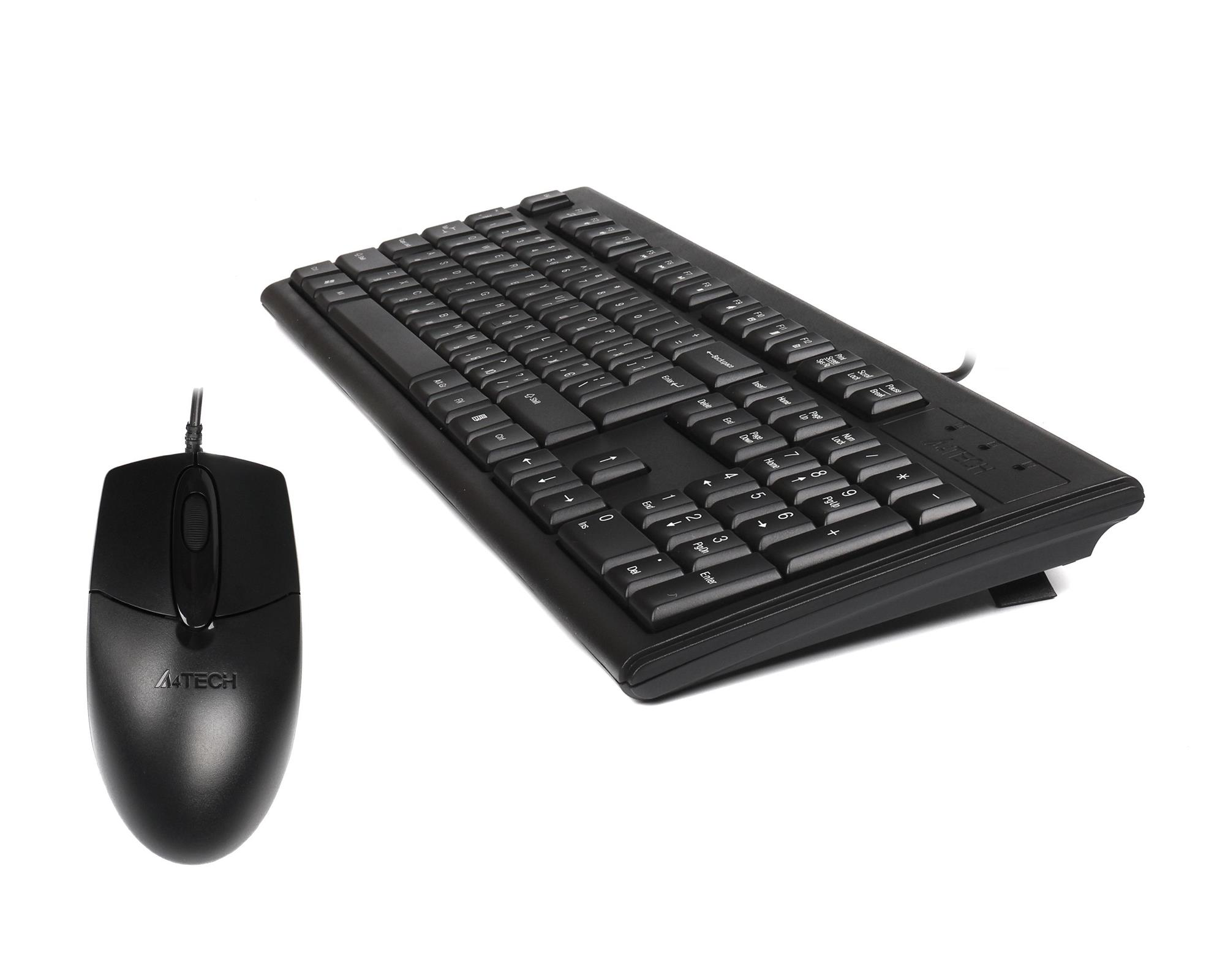Комплект (клавіатура, миша) A4Tech KR-8372S Black фото4