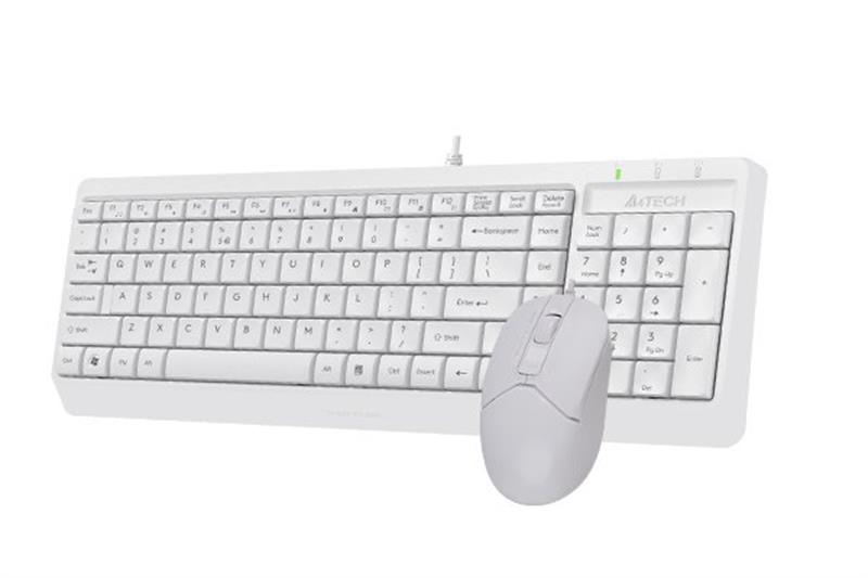 Комплект A4Tech F1512 White фото4