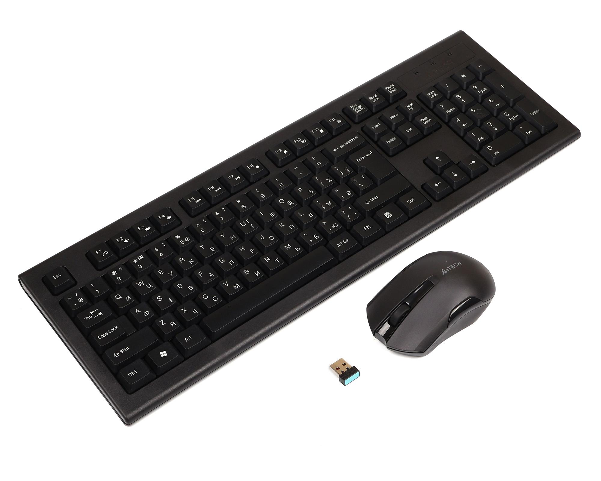 Комплект A4Tech 3000N Black USB фото