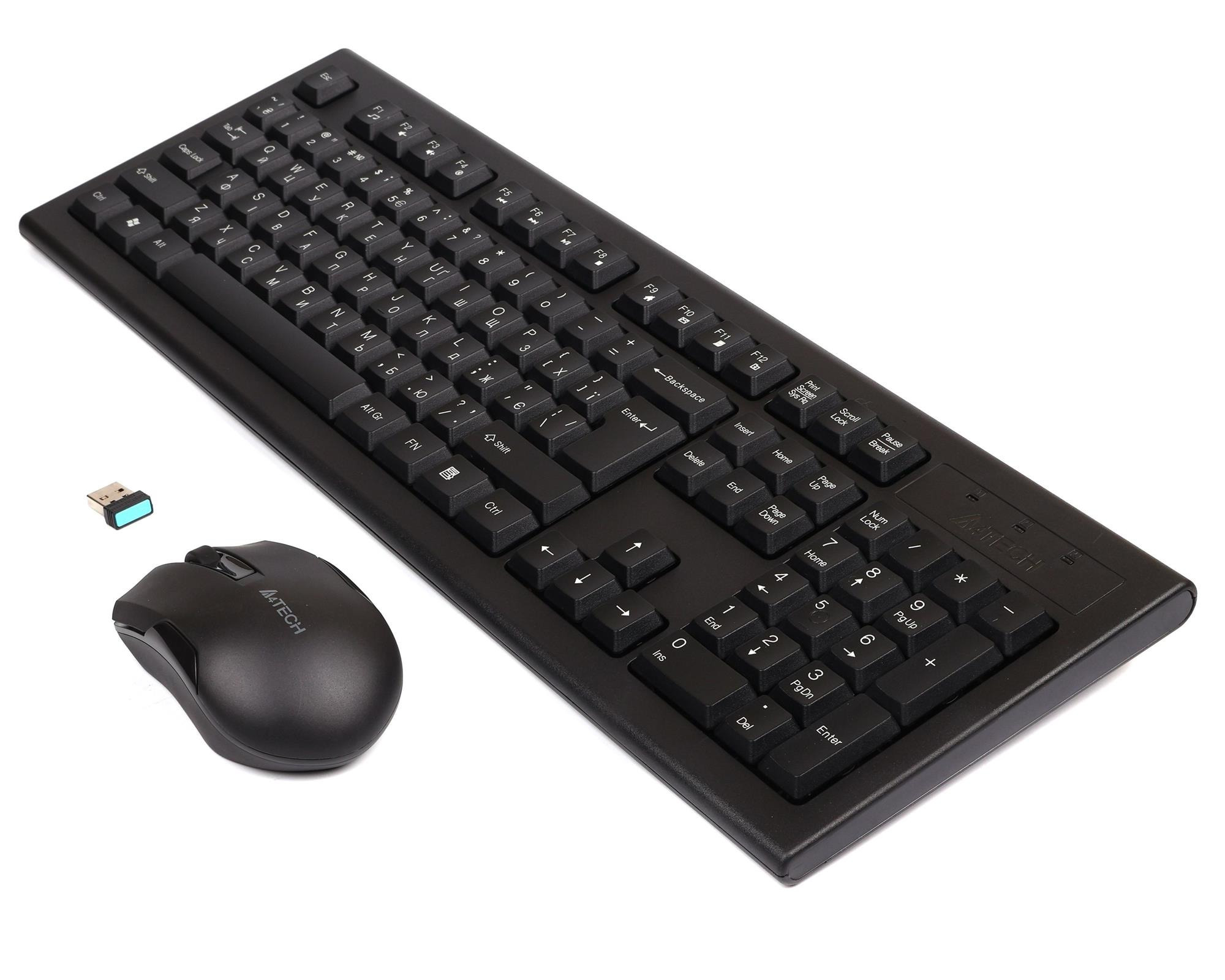 Комплект A4Tech 3000N Black USB фото