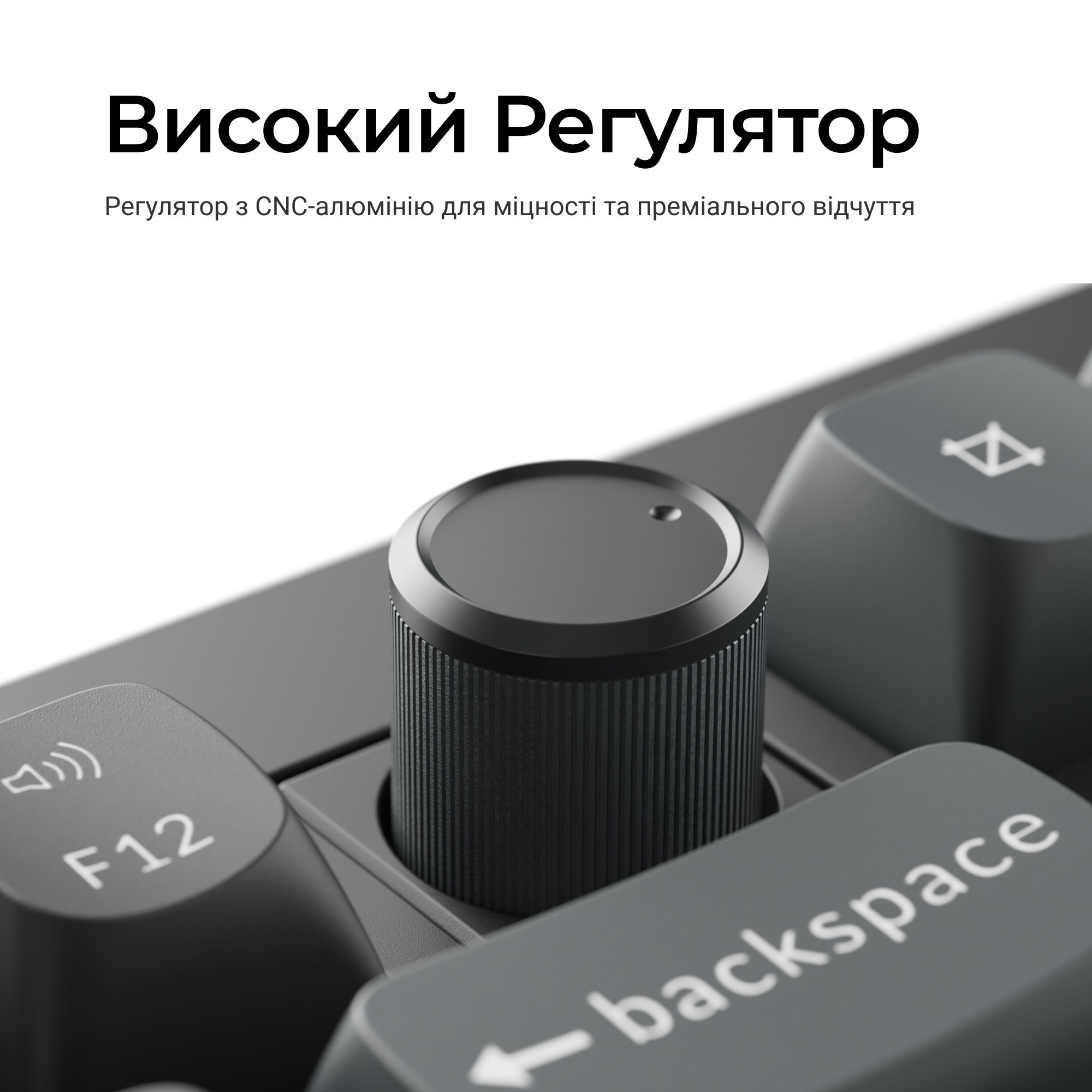 Клавіатура бездротова Keychron V6 Ultra Keychron Red Switch Black RGB (V6U-D1-UA) фото14