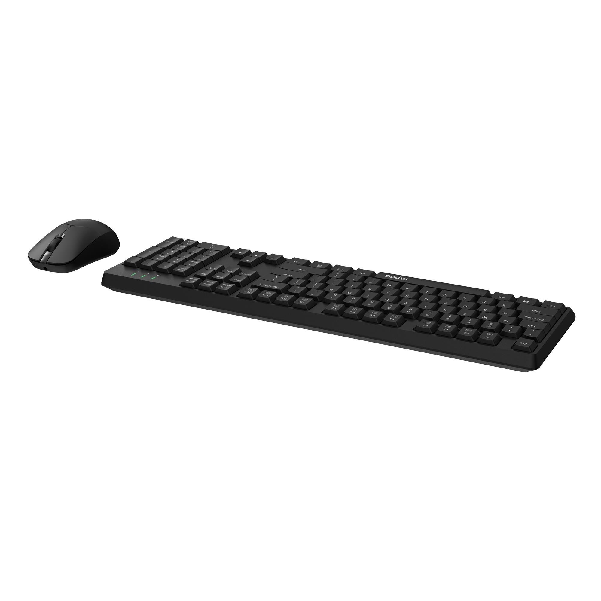 Комплект Rapoo X1500 Wireless Black фото5