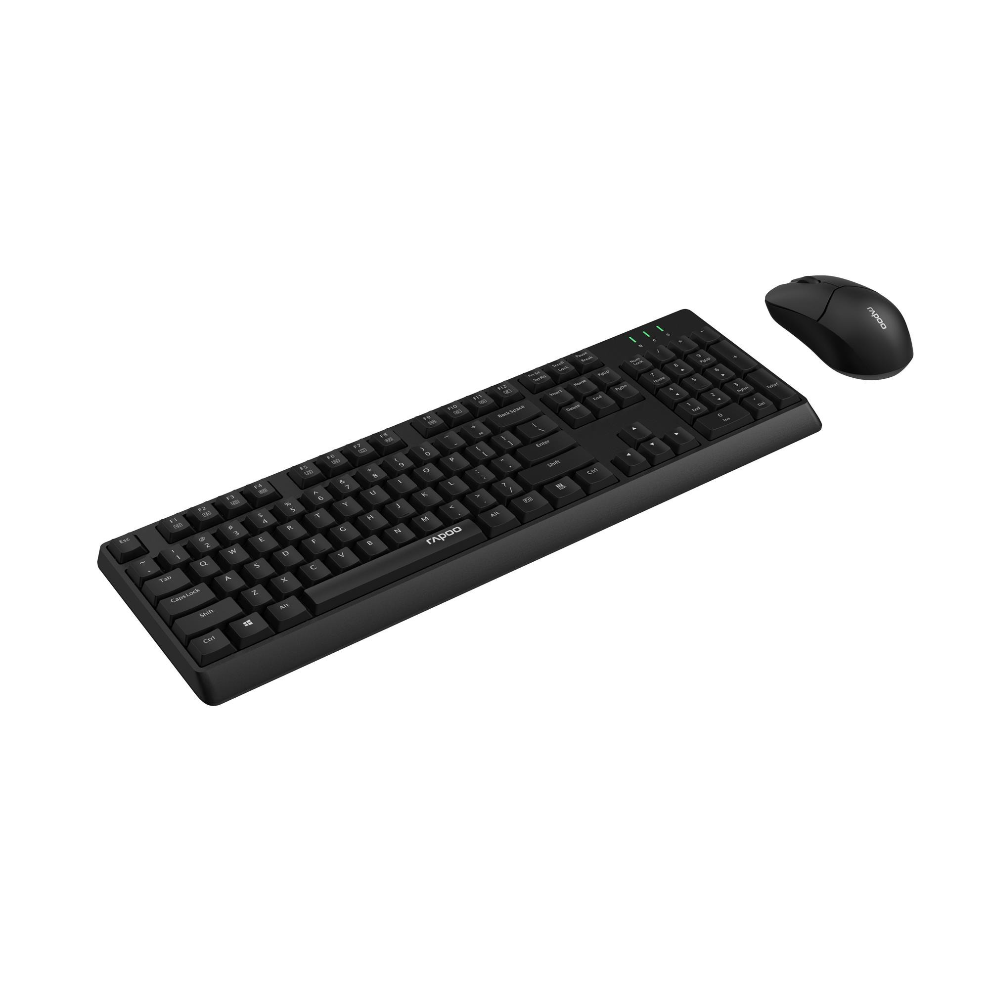 Комплект Rapoo X1500 Wireless Black фото8