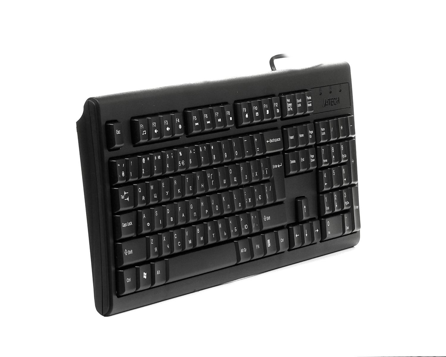 Клавiатура A4tech KRS-83 Black фото