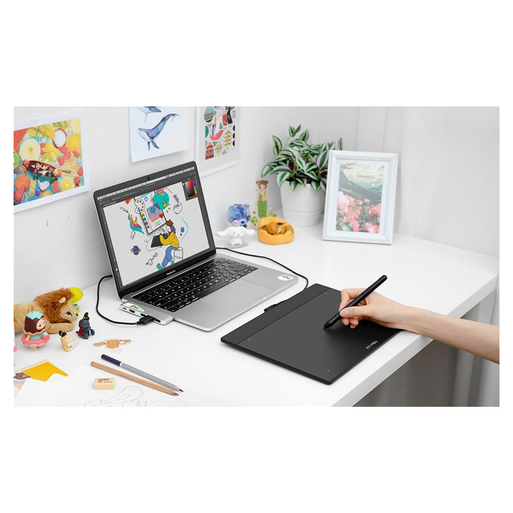 Графический планшет XP-Pen Deco Fun L Black фото