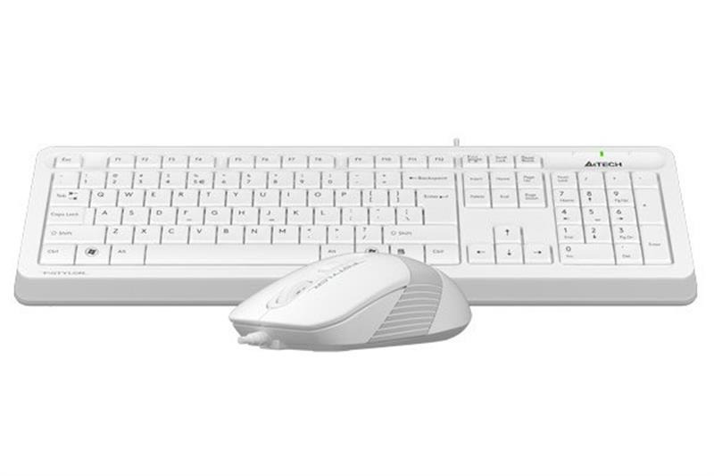 Комплект A4Tech F1010 White фото3