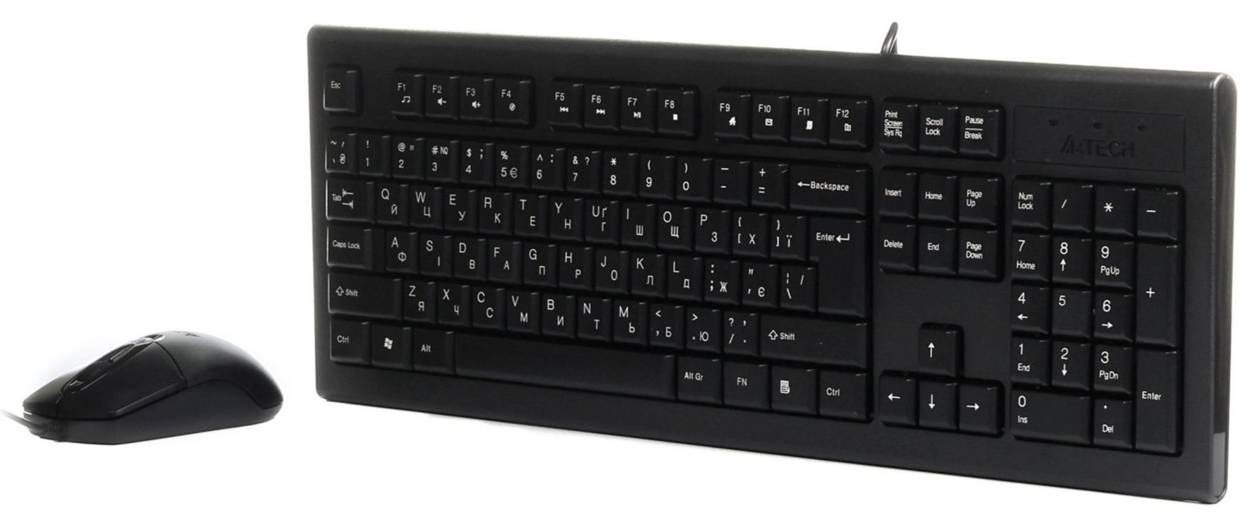 Комплект A4Tech KR-8572 Black фото3