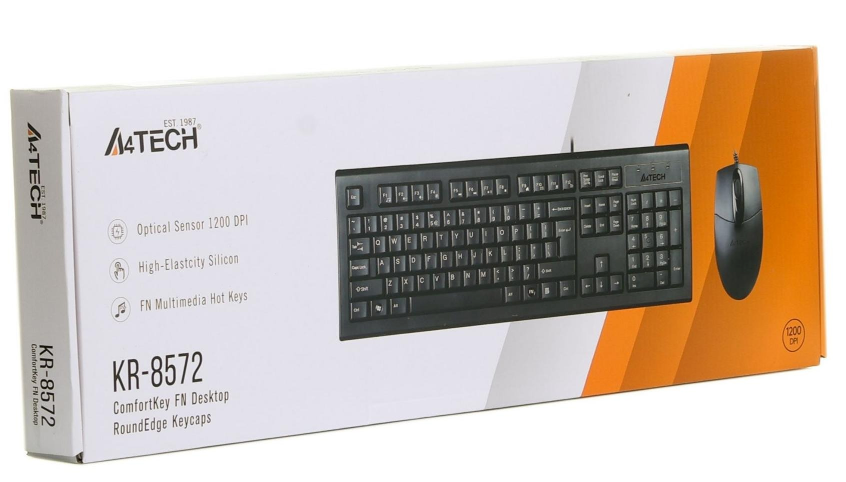 Комплект A4Tech KR-8572 Black фото8