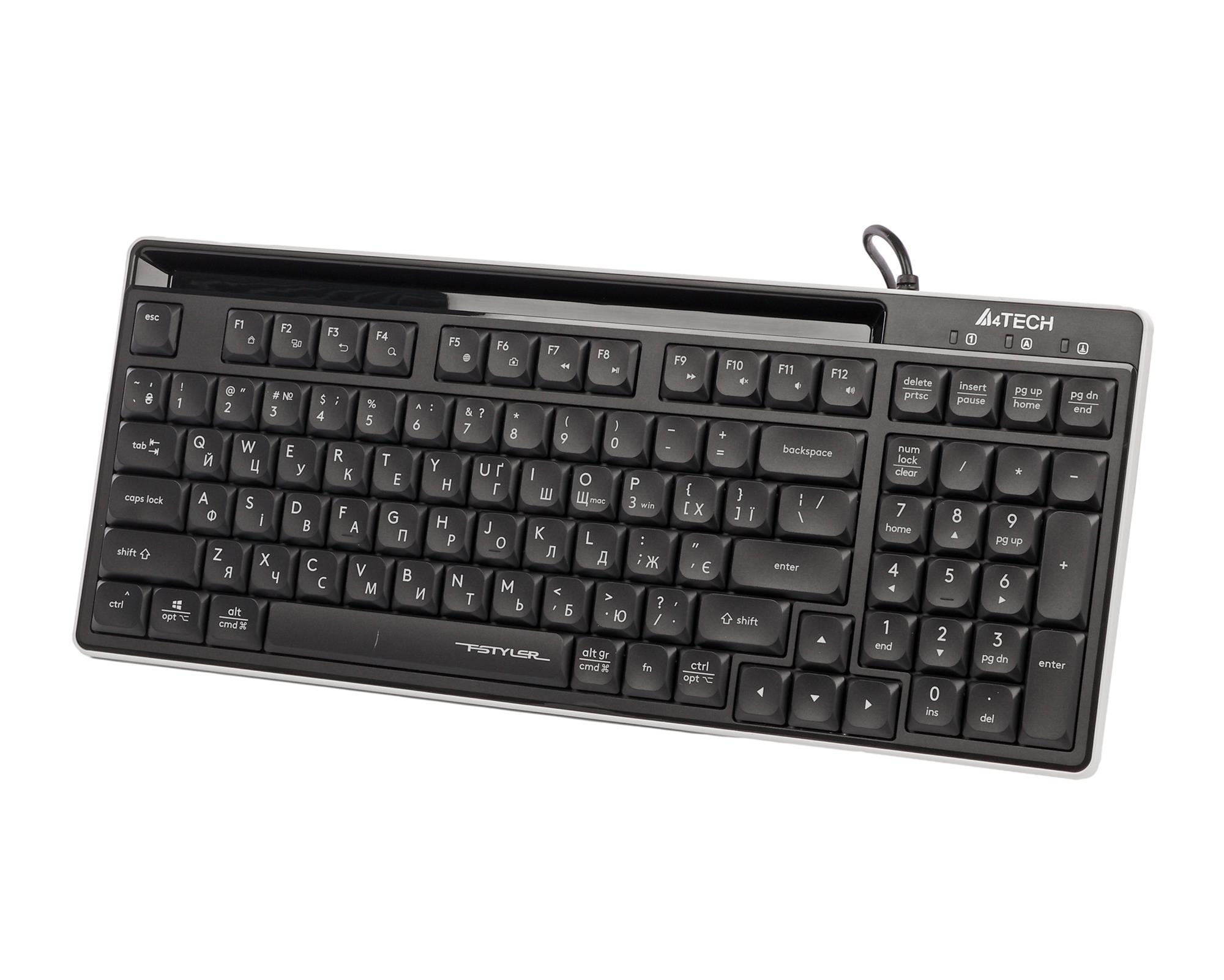 Клавіатура A4Tech FX70 Black фото3