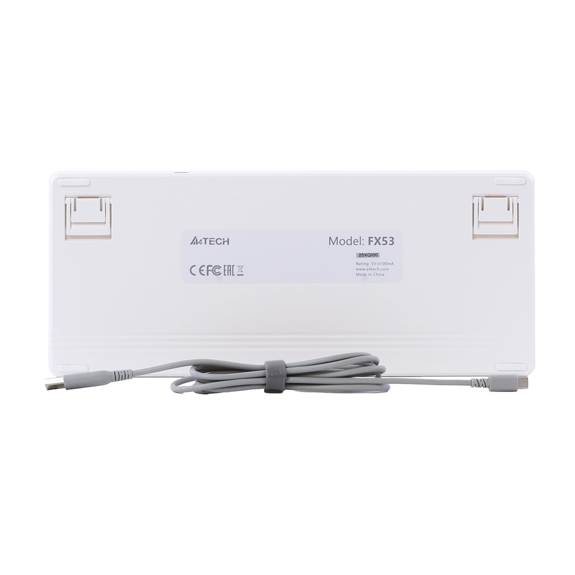 Клавіатура A4Tech FX53 White фото4