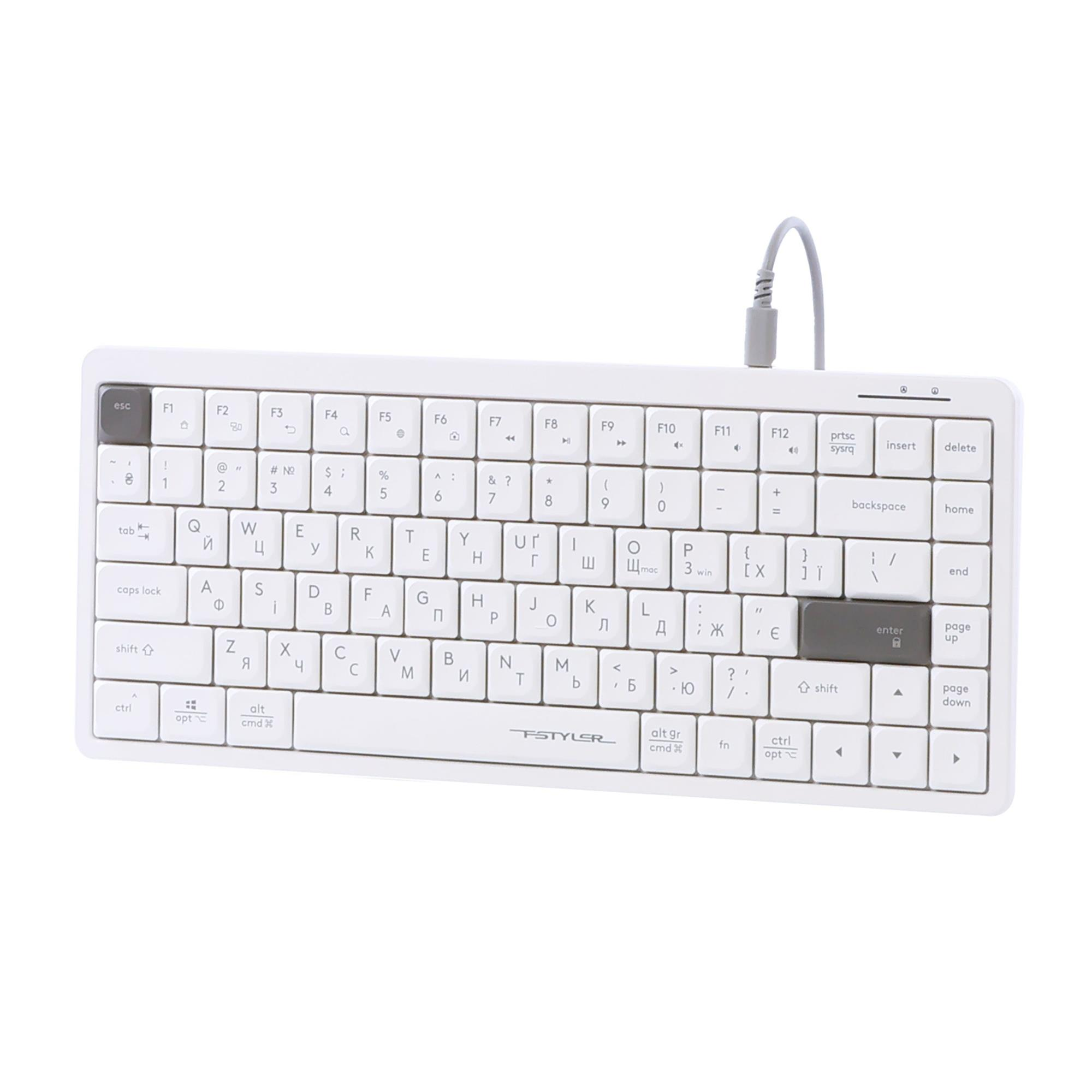 Клавіатура A4Tech FX53 White фото5