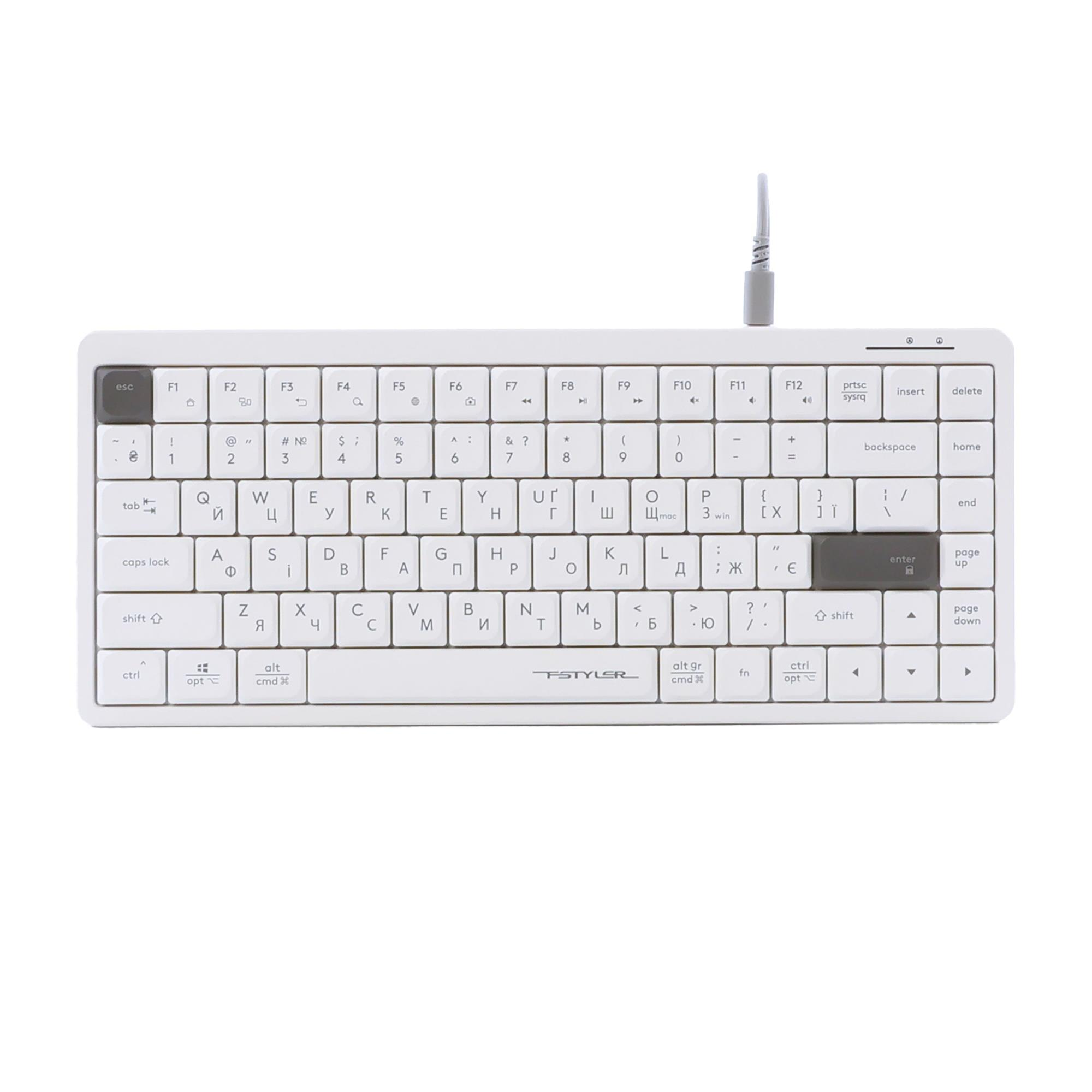 Клавіатура A4Tech FX53 White фото7