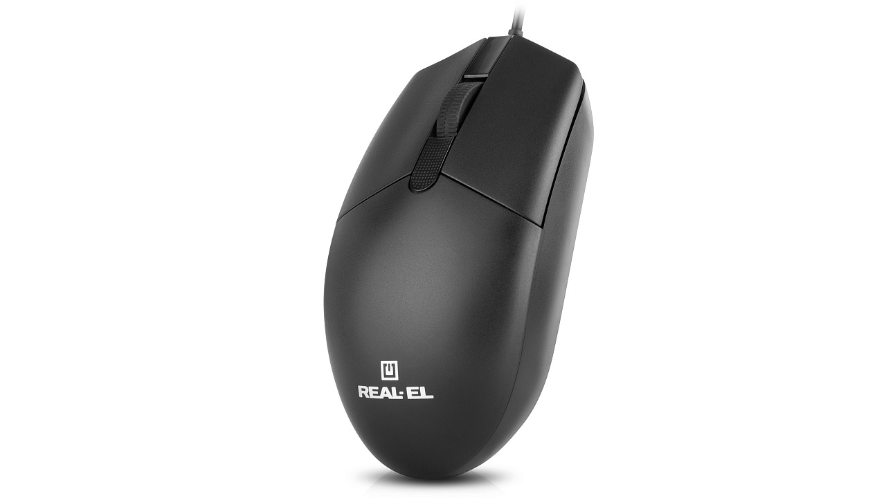 Мишь REAL-EL RM-210 Black (EL123200036) фото6