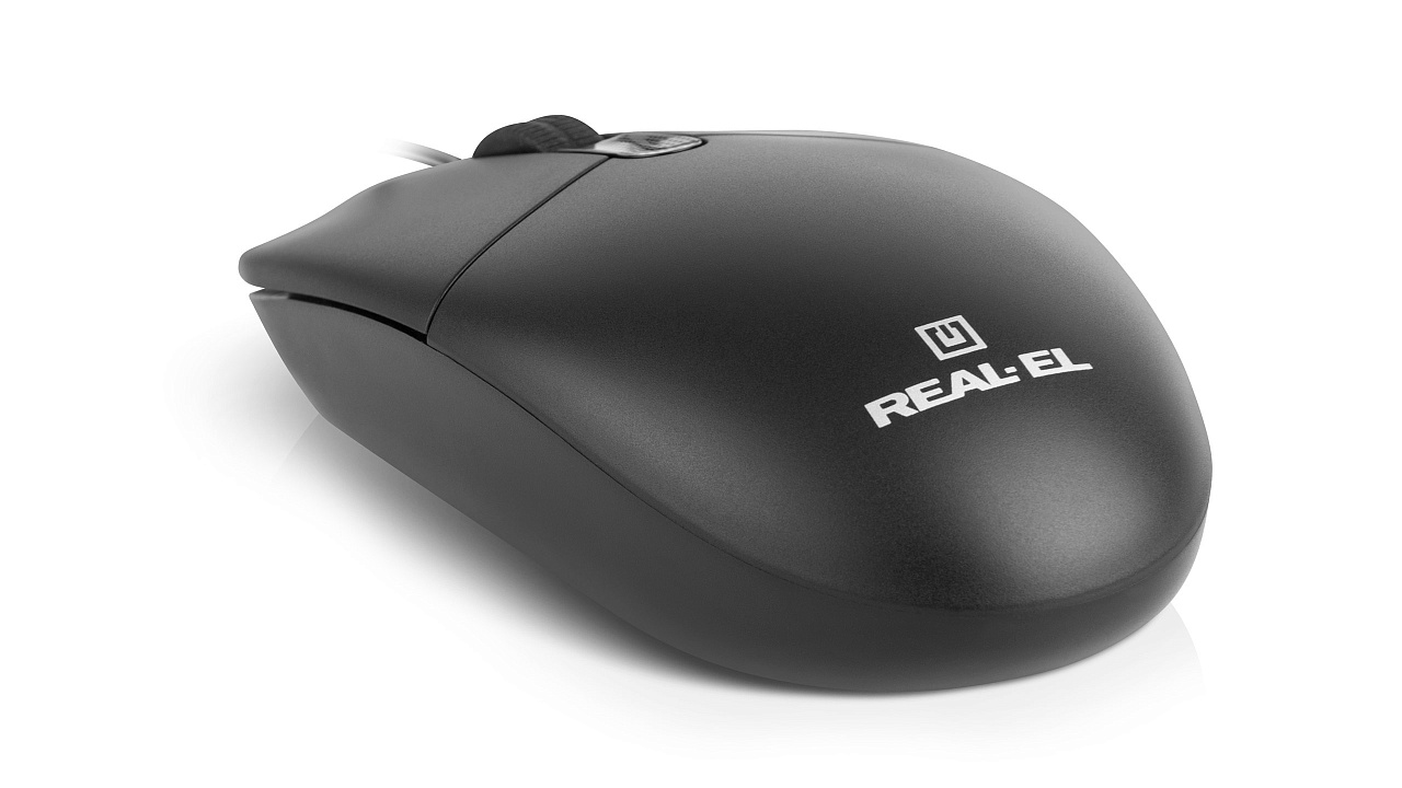 Мишь REAL-EL RM-210 Black (EL123200036) фото7