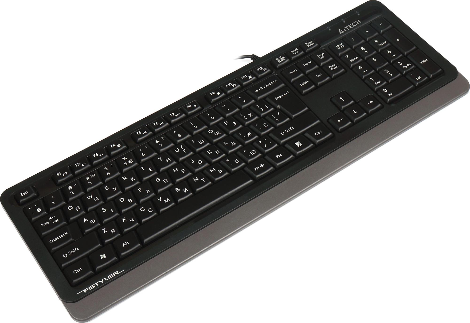 Клавіатура A4Tech Fstyler FKS10 Grey фото