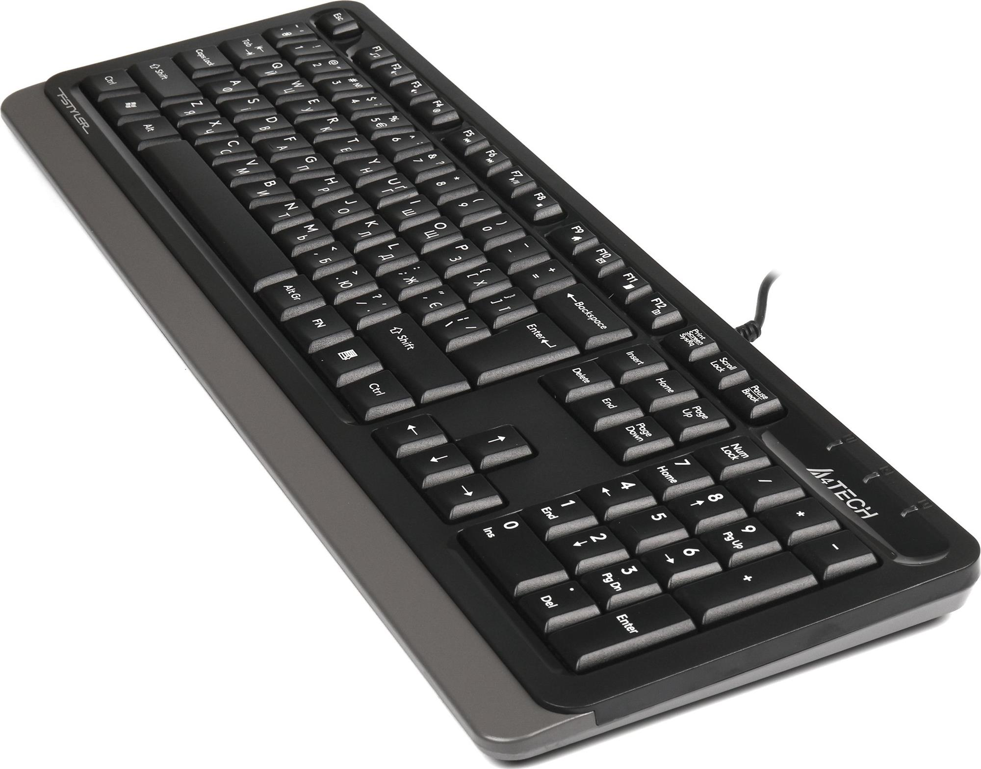 Клавіатура A4Tech Fstyler FKS10 Grey фото