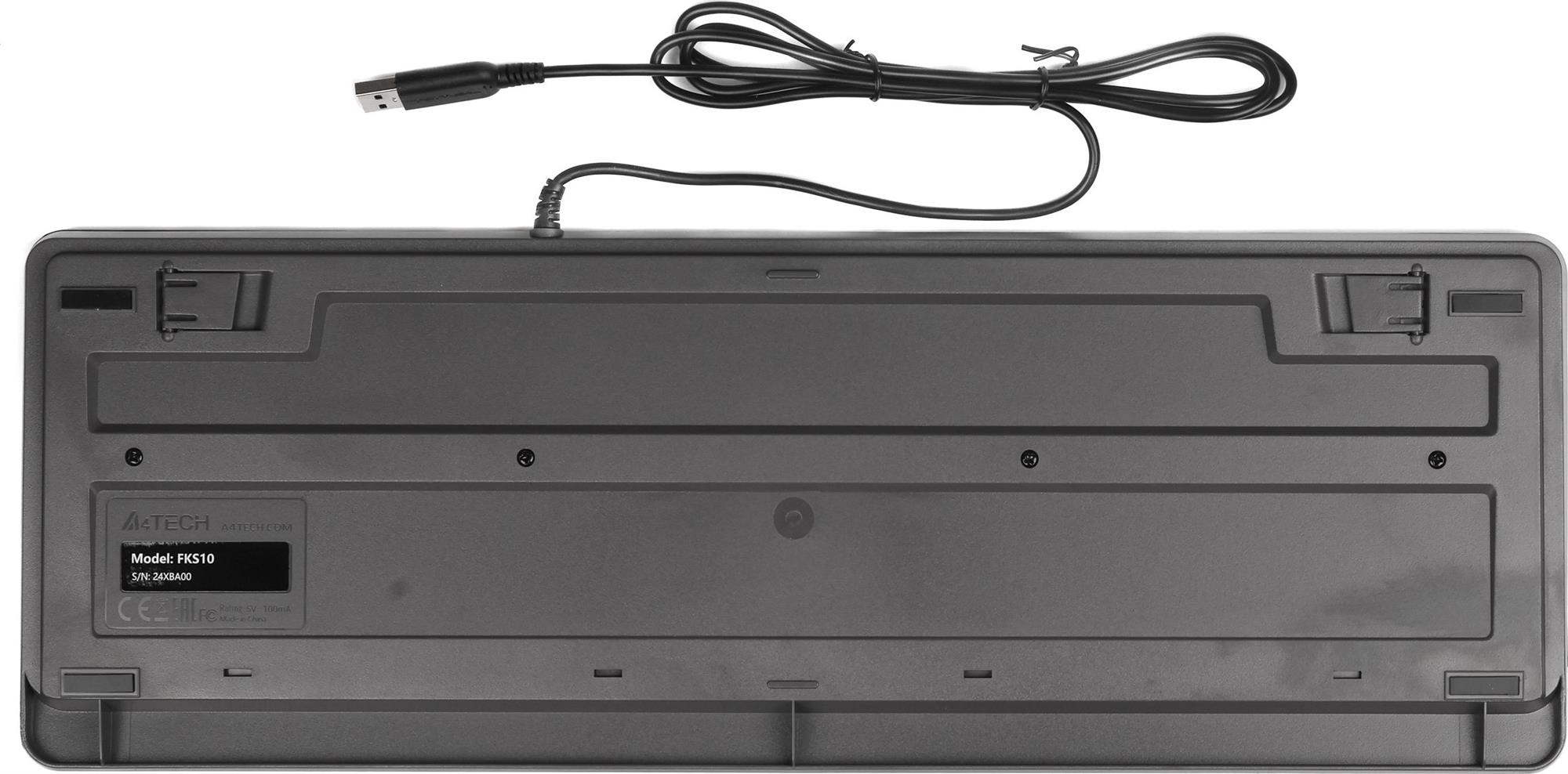 Клавіатура A4Tech Fstyler FKS10 Grey фото