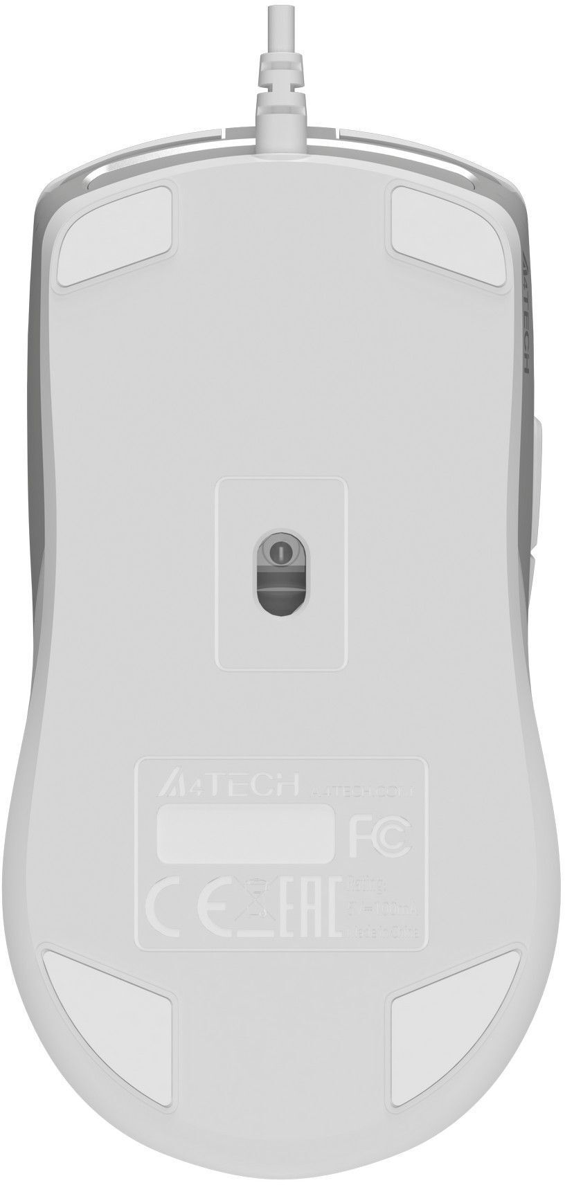 Мышь Fstyler, USB, 4000 dpi, Double Click FM50 Plus (White) фото4