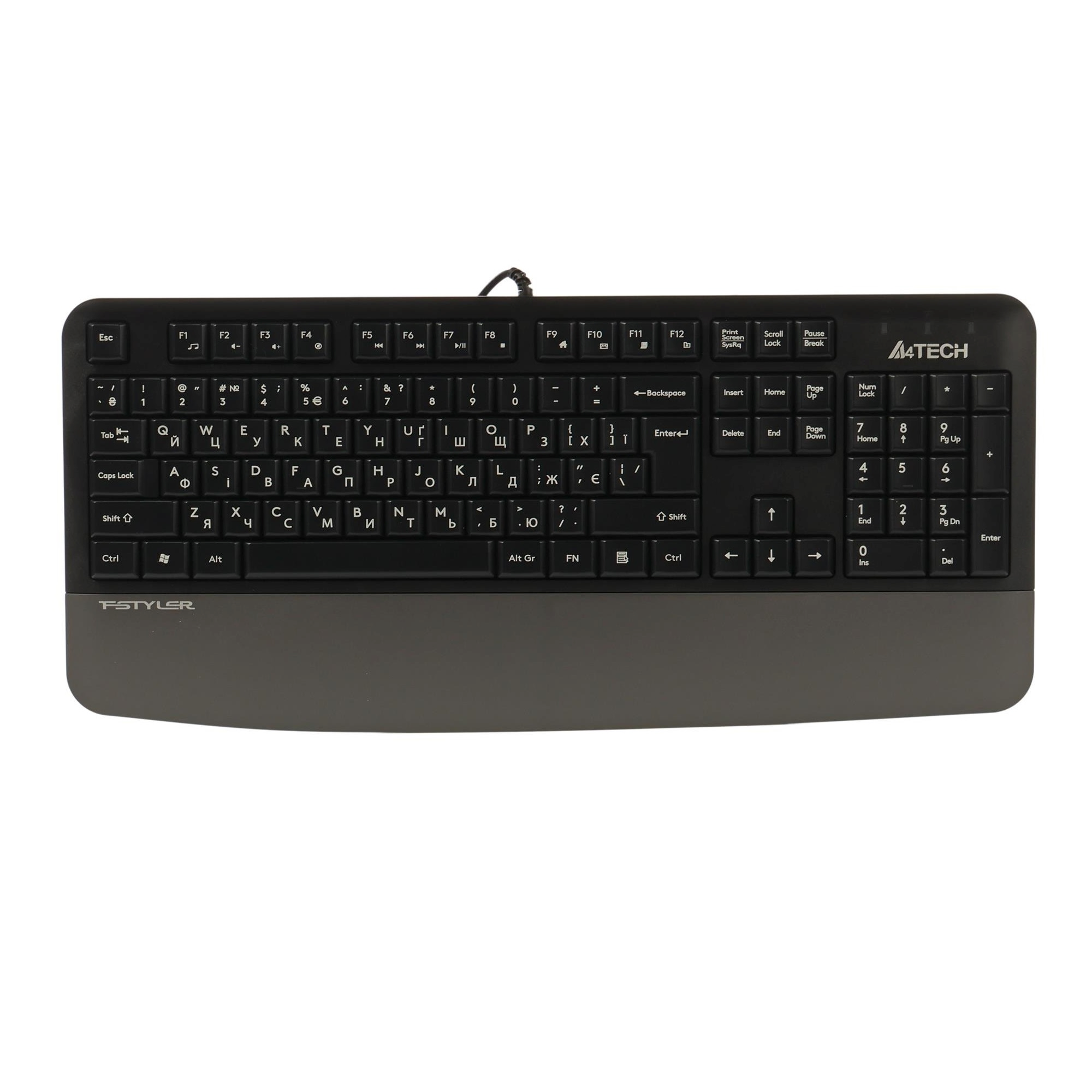 Клавіатура A4Tech FK20 Grey фото3