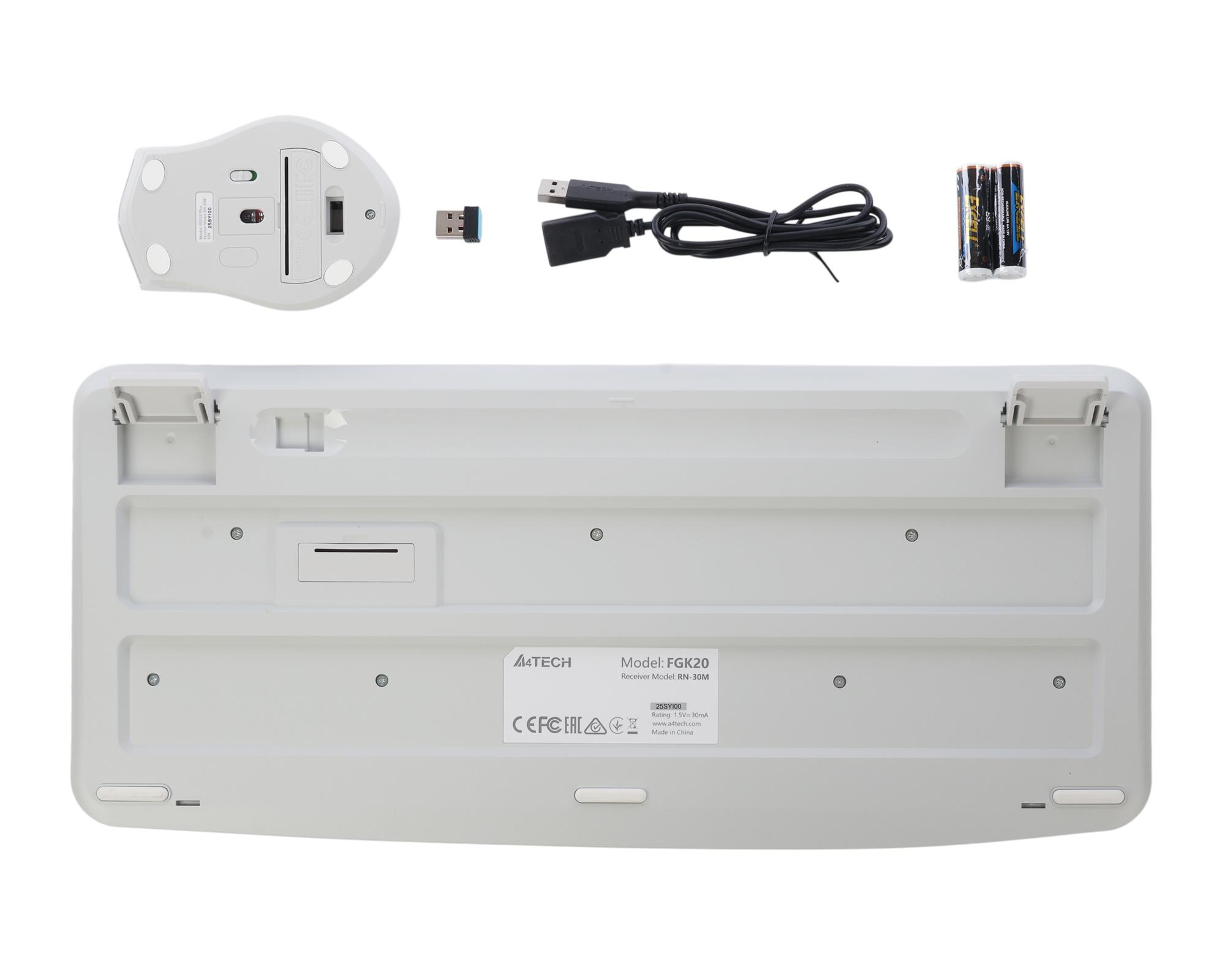 Комплект A4Tech Fstyler FG2500S Plus White фото