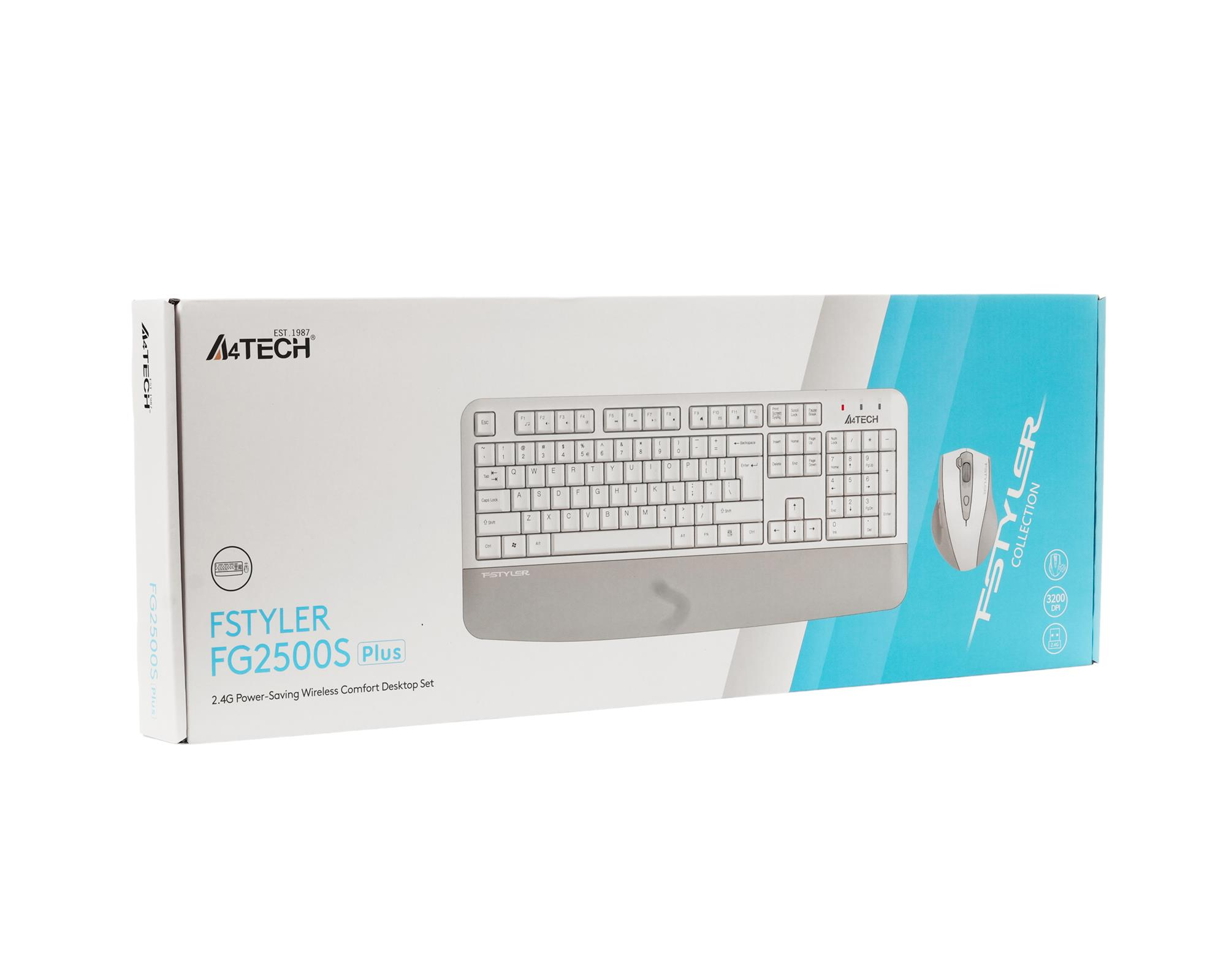 Комплект A4Tech Fstyler FG2500S Plus White фото