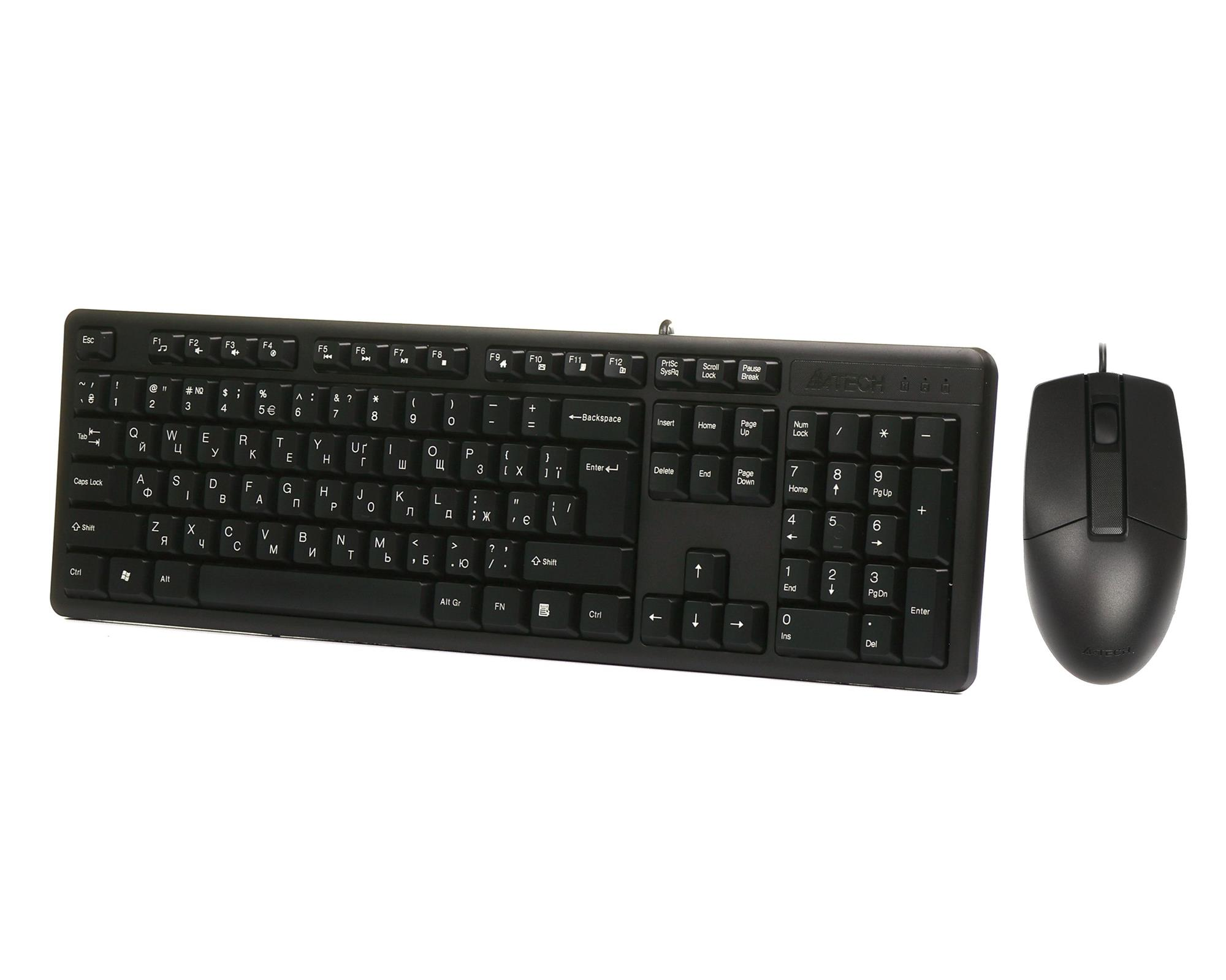 Комплект A4-Tech KK-3330 Black USB фото4