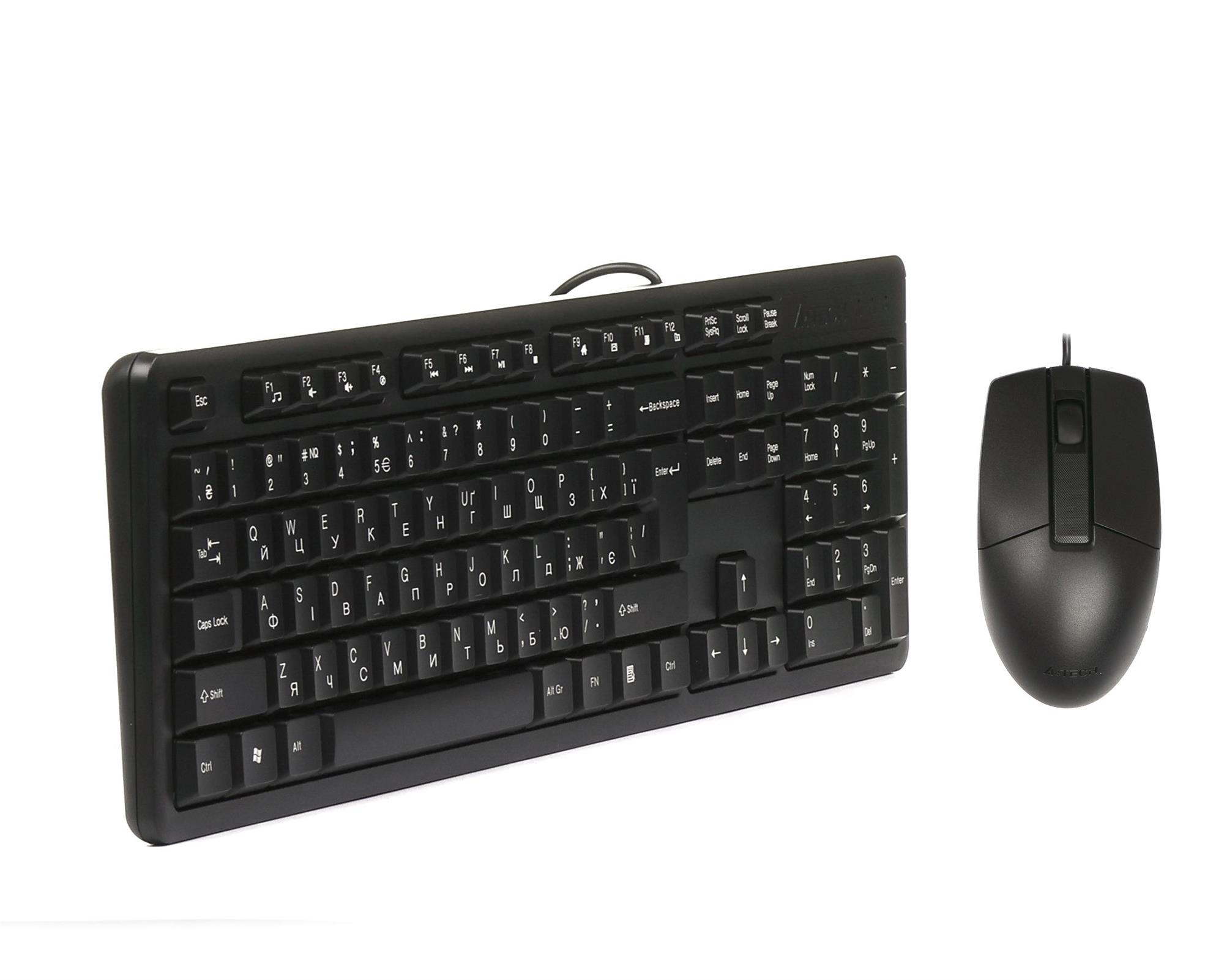 Комплект A4-Tech KK-3330 Black USB фото5