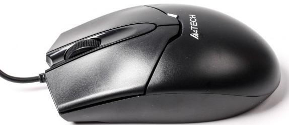 Миша A4Tech OP-550NU Black USB V-Track фото