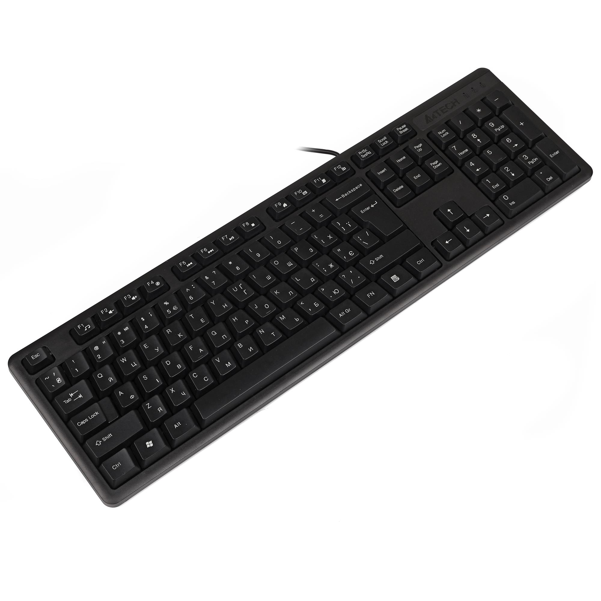 Клавіатура A4Tech KKS-3 USB Black фото2