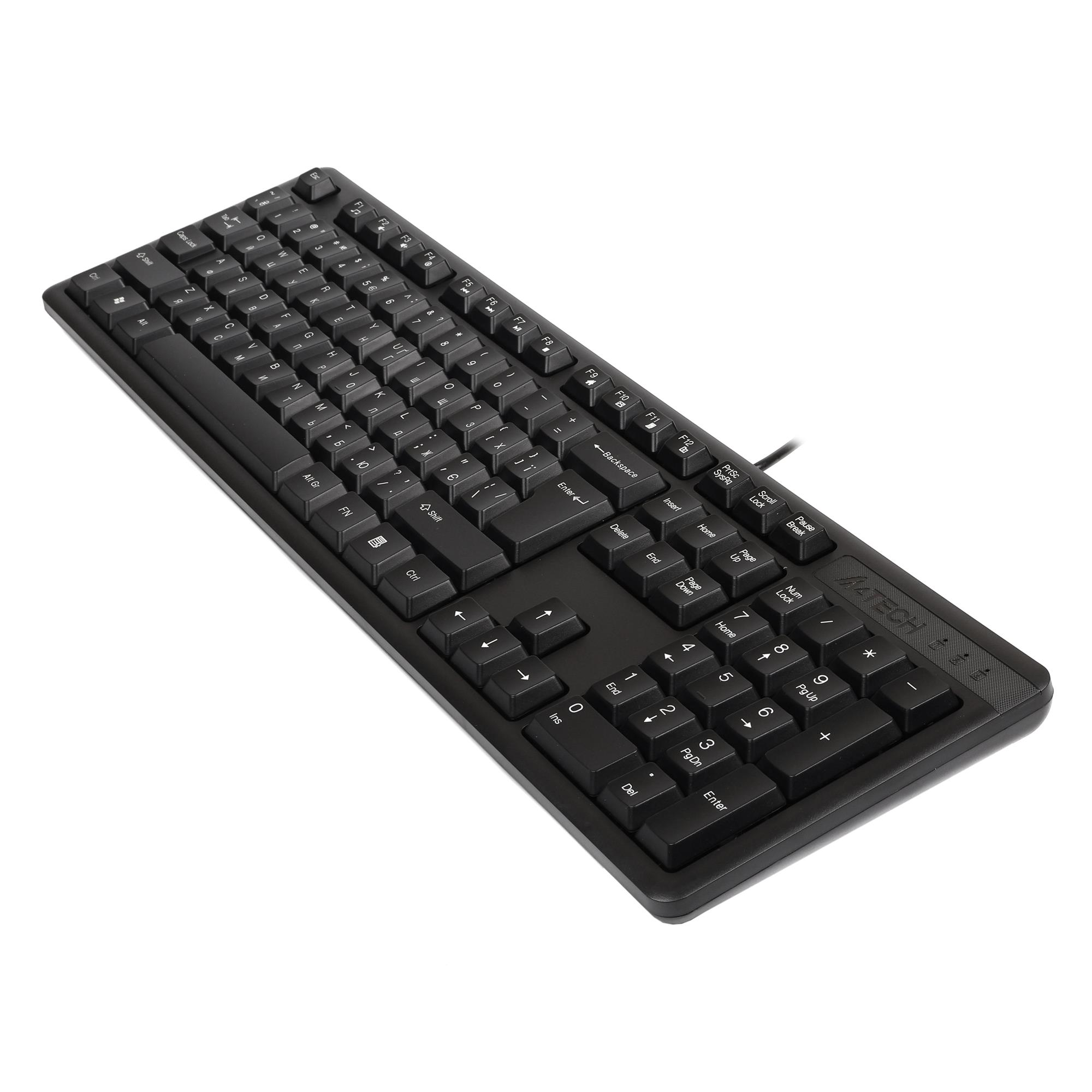 Клавіатура A4Tech KKS-3 USB Black фото3