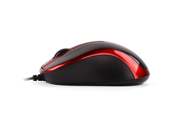 Миша A4Tech N-350-2 Red/Black V-Track фото2