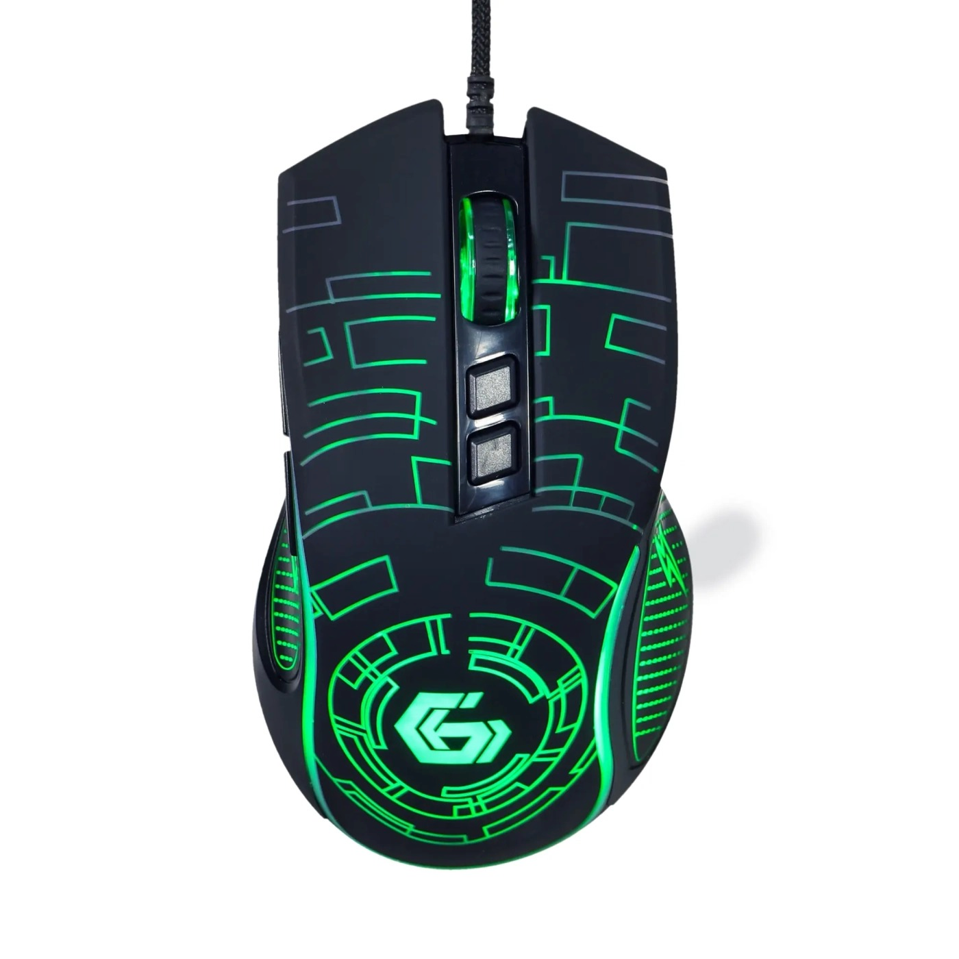Мишь Gembird MUSG-RGB-01 Black фото