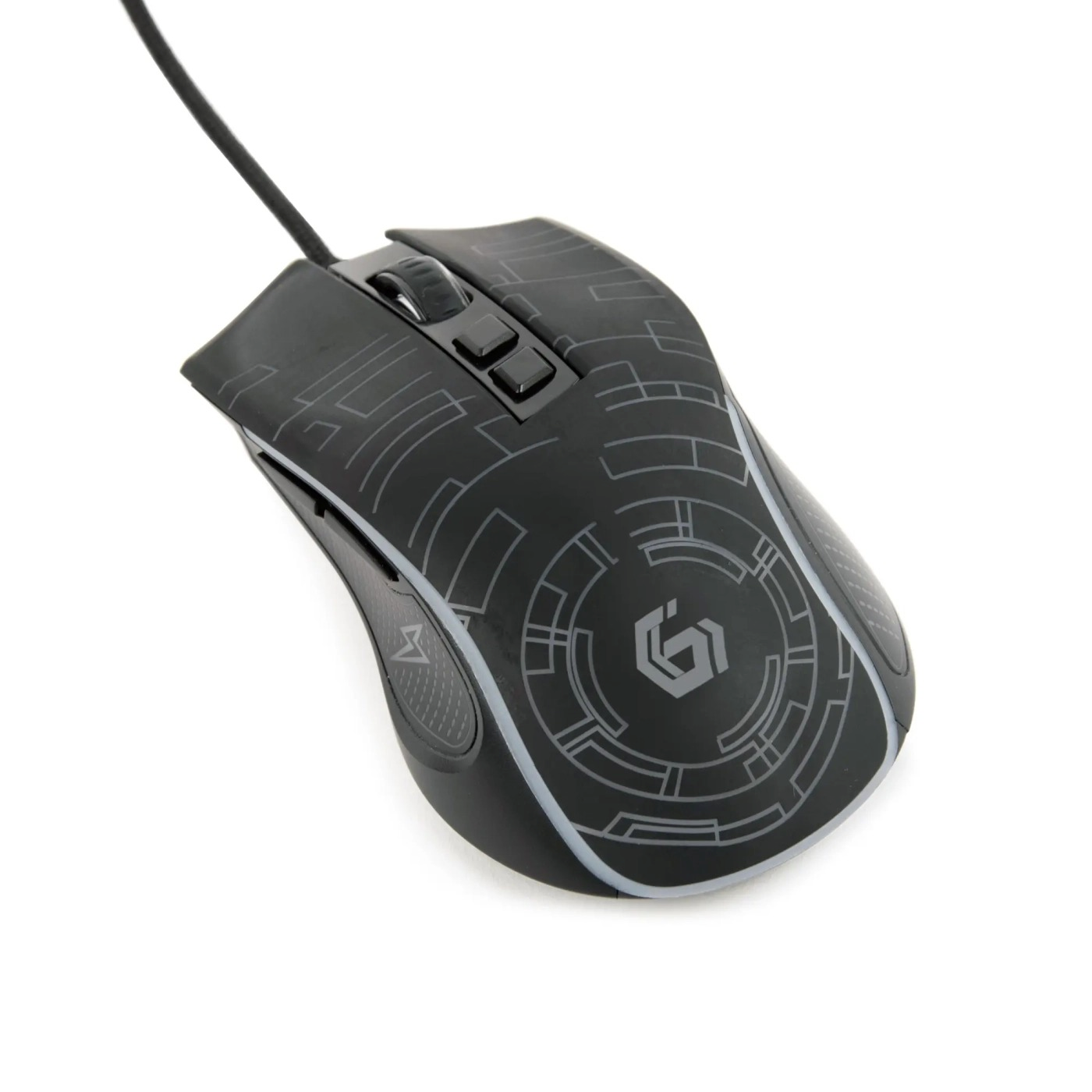 Мишь Gembird MUSG-RGB-01 Black фото