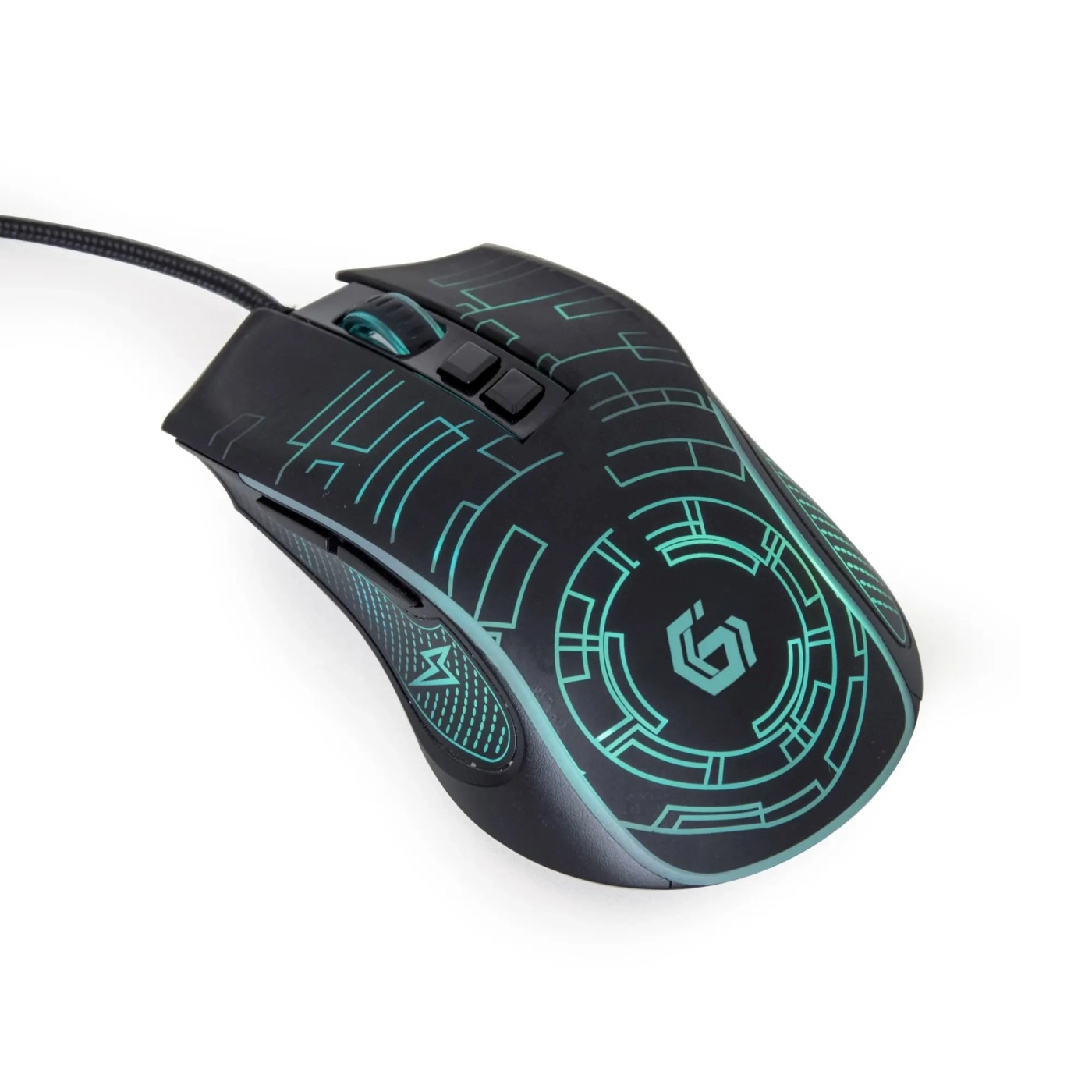 Мишь Gembird MUSG-RGB-01 Black фото