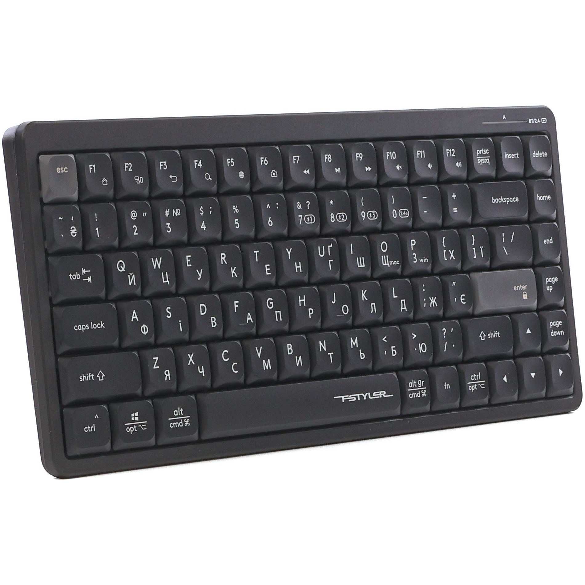 Клавіатура бездротова A4Tech FBX53C Black фото