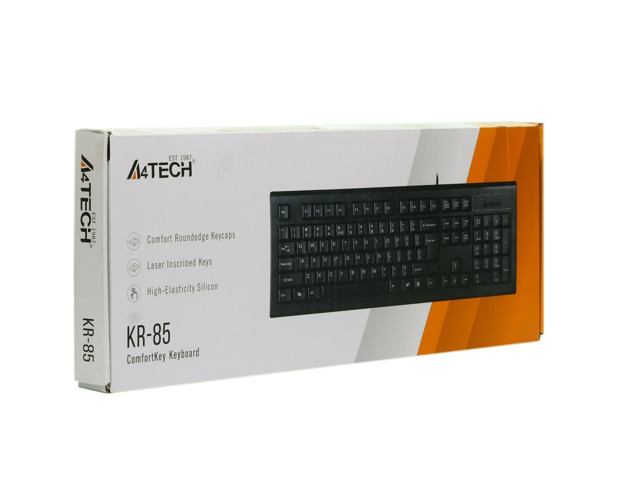 Клавіатура A4Tech KR-85 PS/2 Black фото