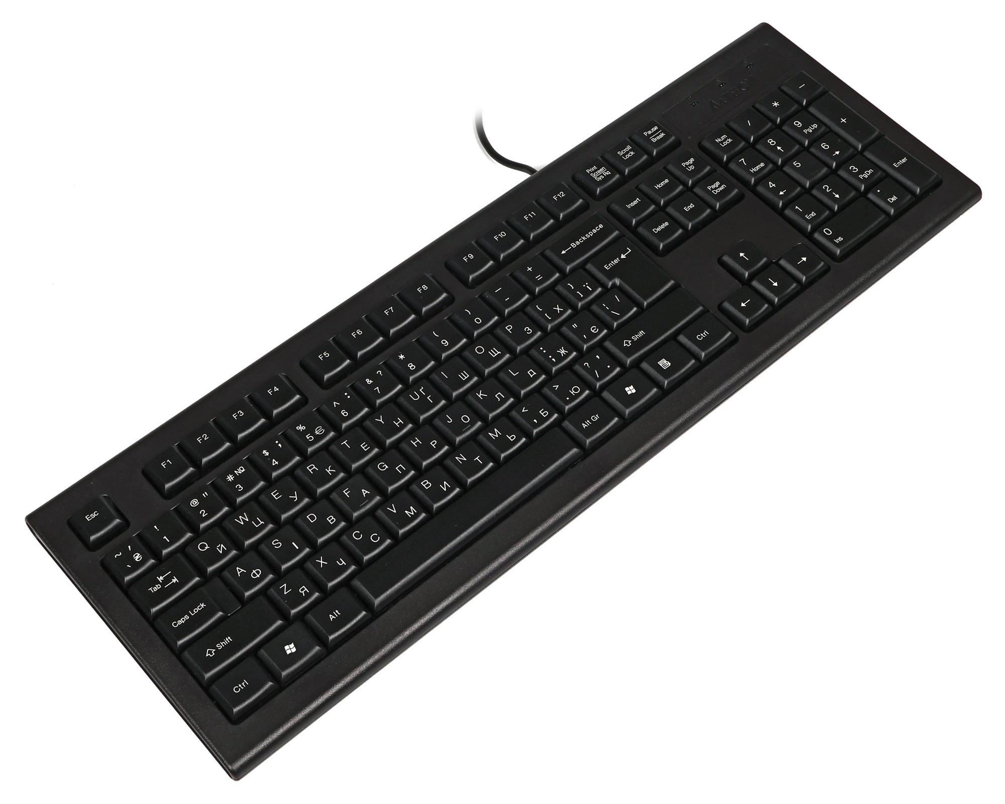 Клавіатура A4Tech KR-85 PS/2 Black фото