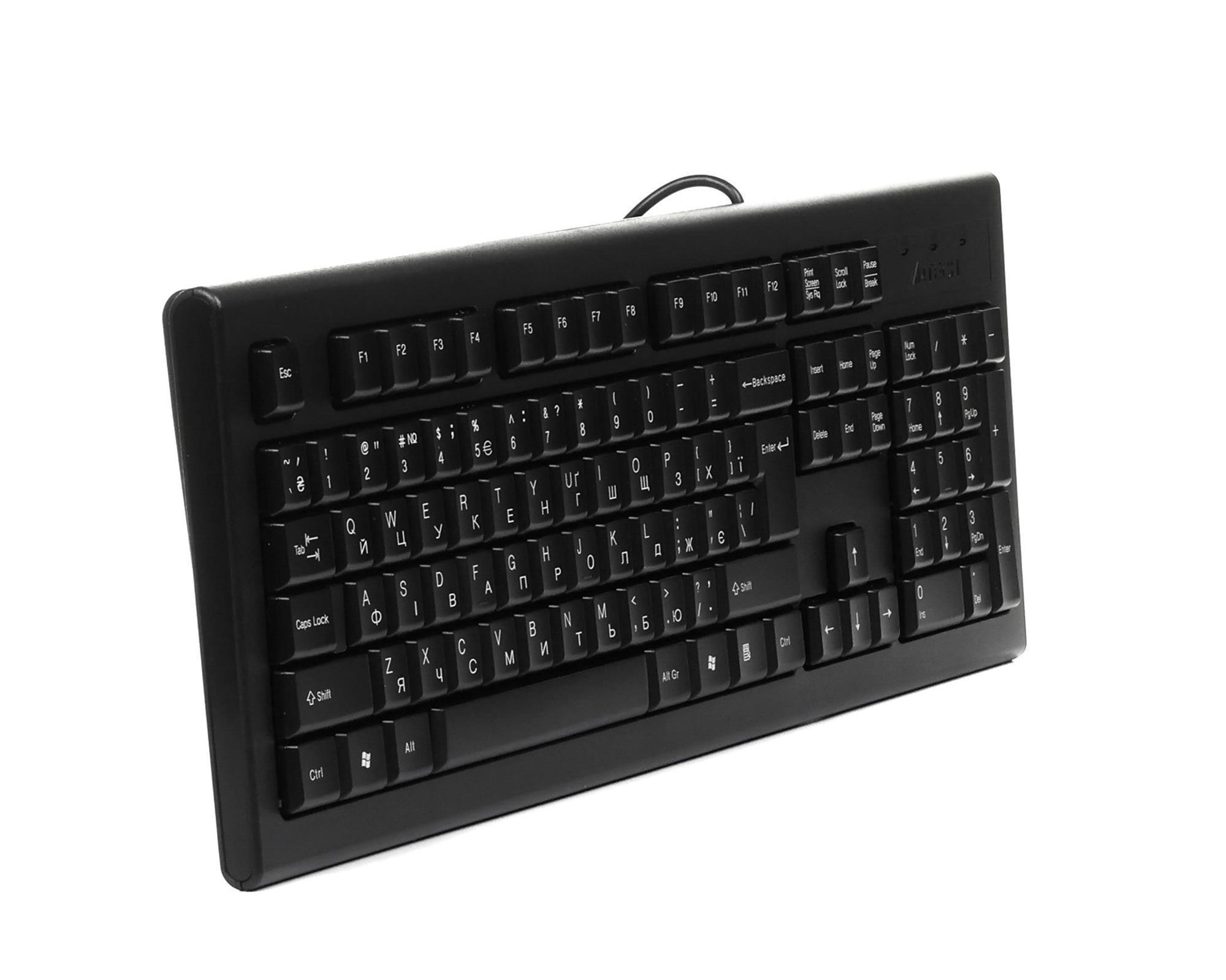 Клавіатура A4Tech KR-85 PS/2 Black фото