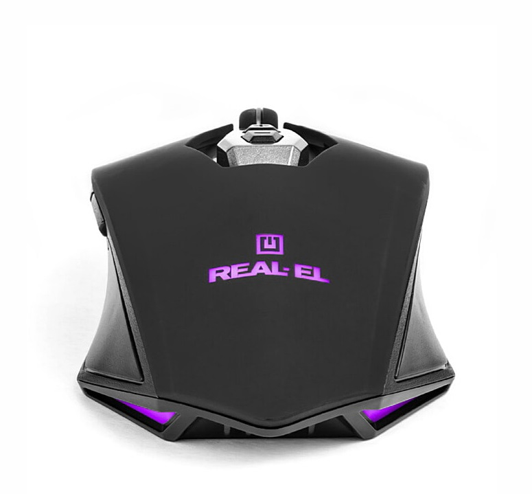 Мишь REAL-EL RM-525 Black (EL123200029) фото4