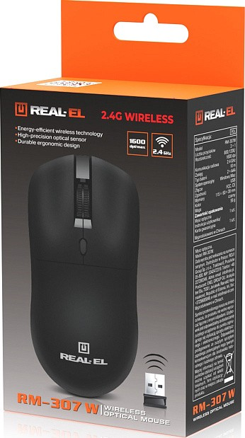 Мишь REAL-EL RM-307W фото10