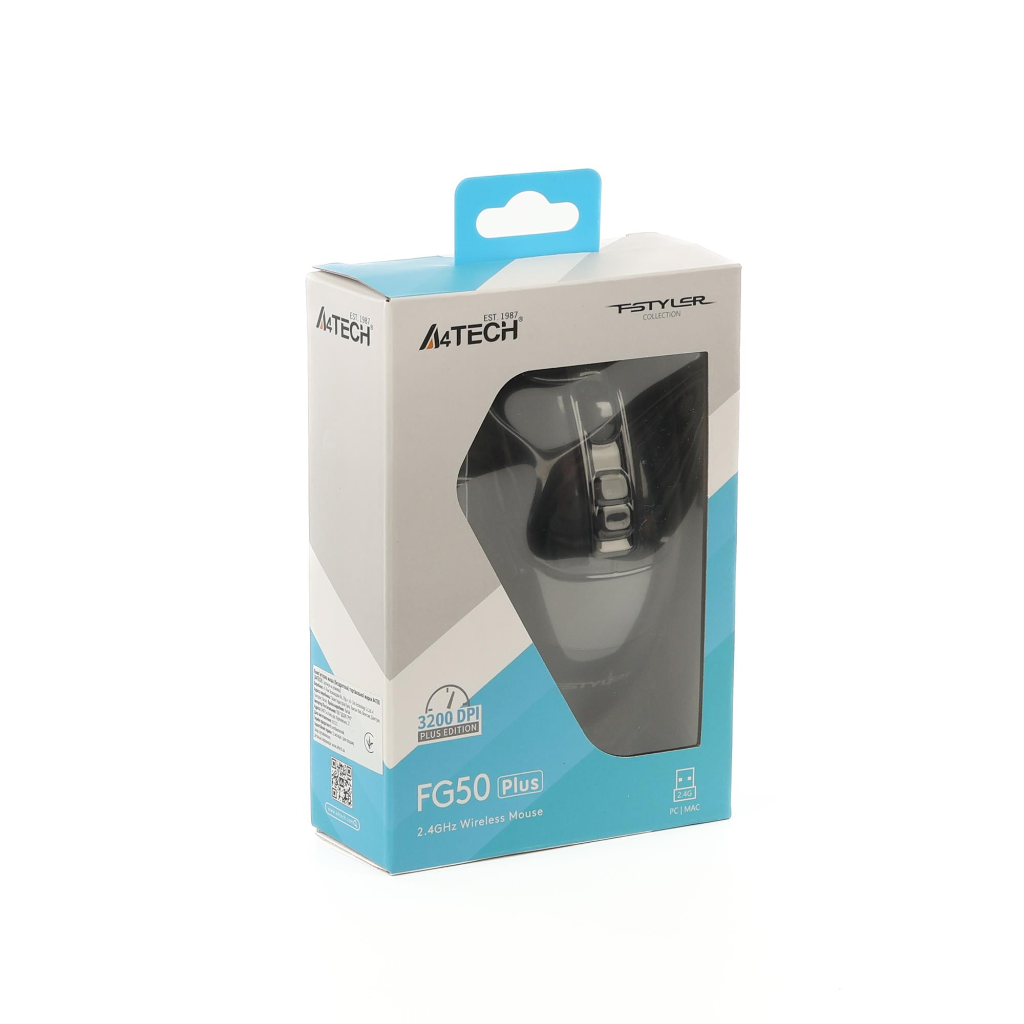 Миша бездротова A4Tech Fstyler FG50 Plus Black фото13