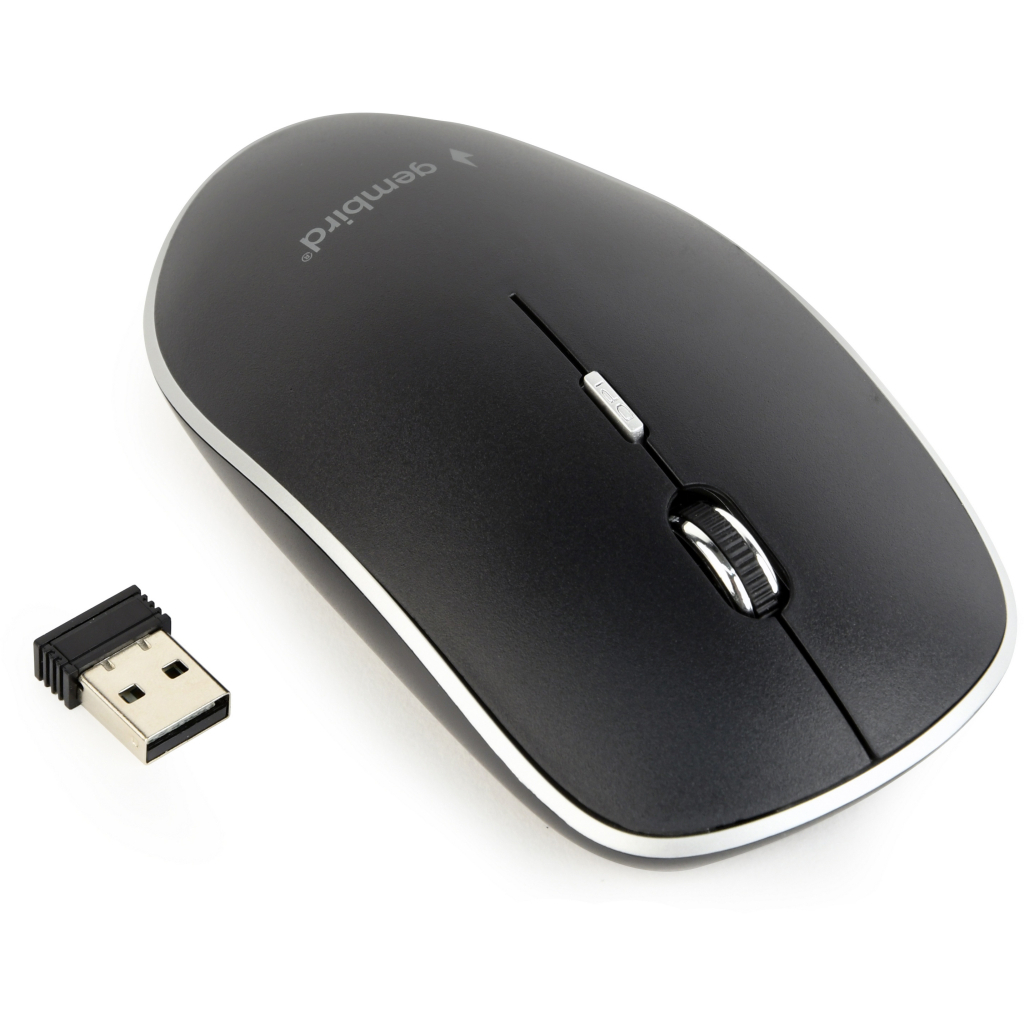 Мишь Gembird MUSW-4BS-01 Black фото2