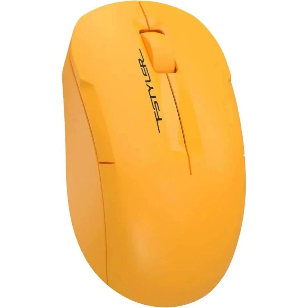 Миша Fstyler, 2.4 ГГц, акумулятор, 1200 dpi, жовтий фото2
