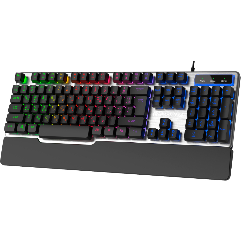 Клавіатура GamePro Stinger GK599 Grey фото3