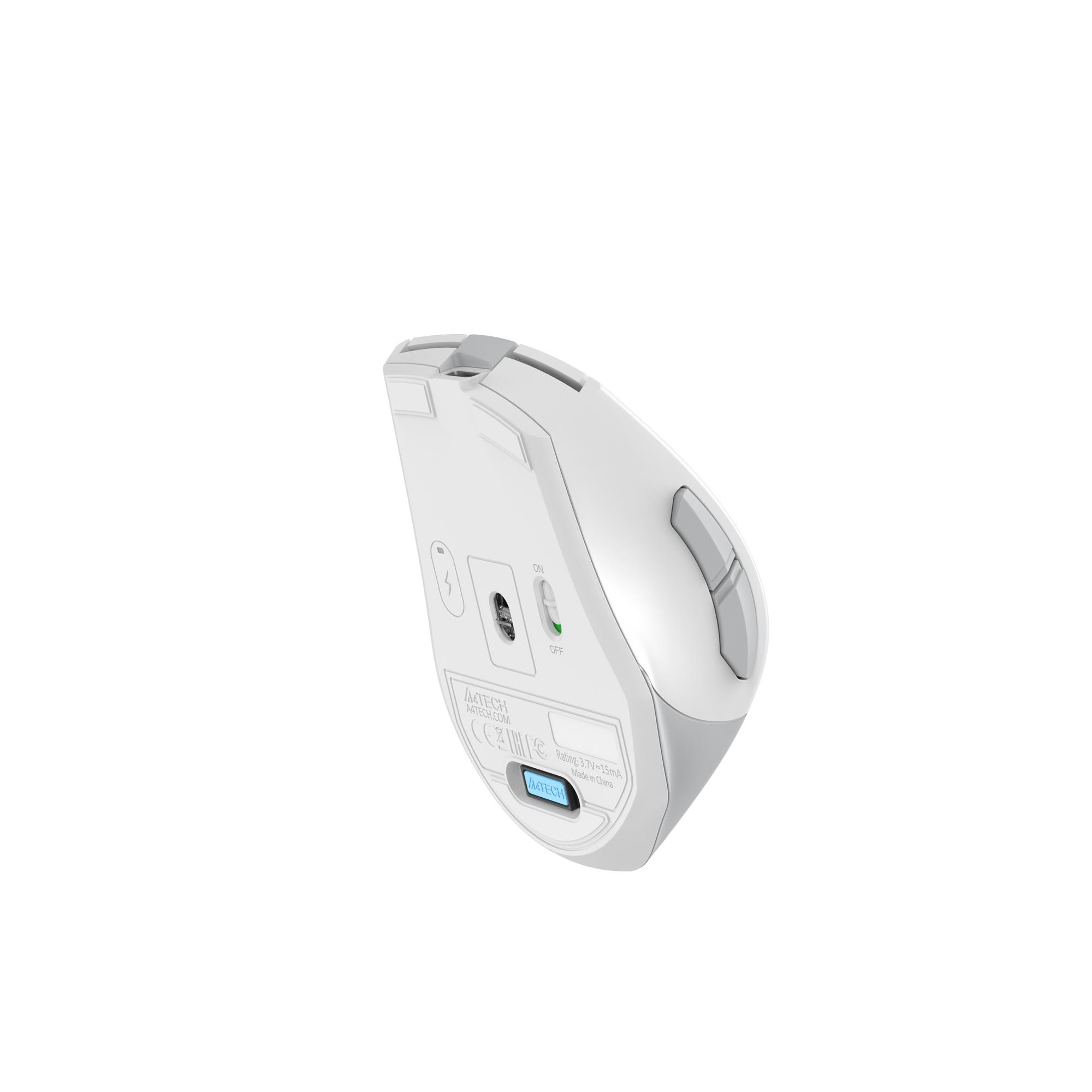 Миша бездротова A4Tech Fstyler FG35CS Plus White фото