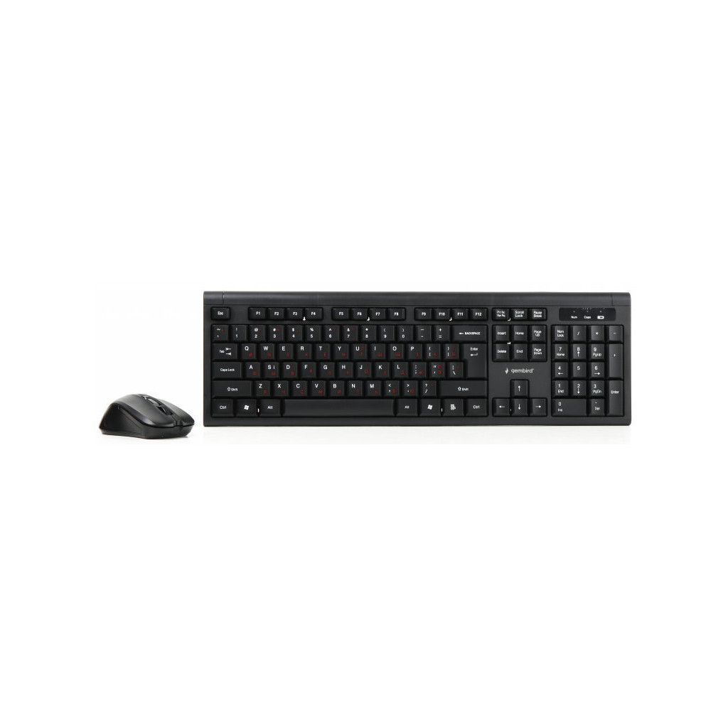 Комплект Gembird KBS-WM-03-UA Black фото