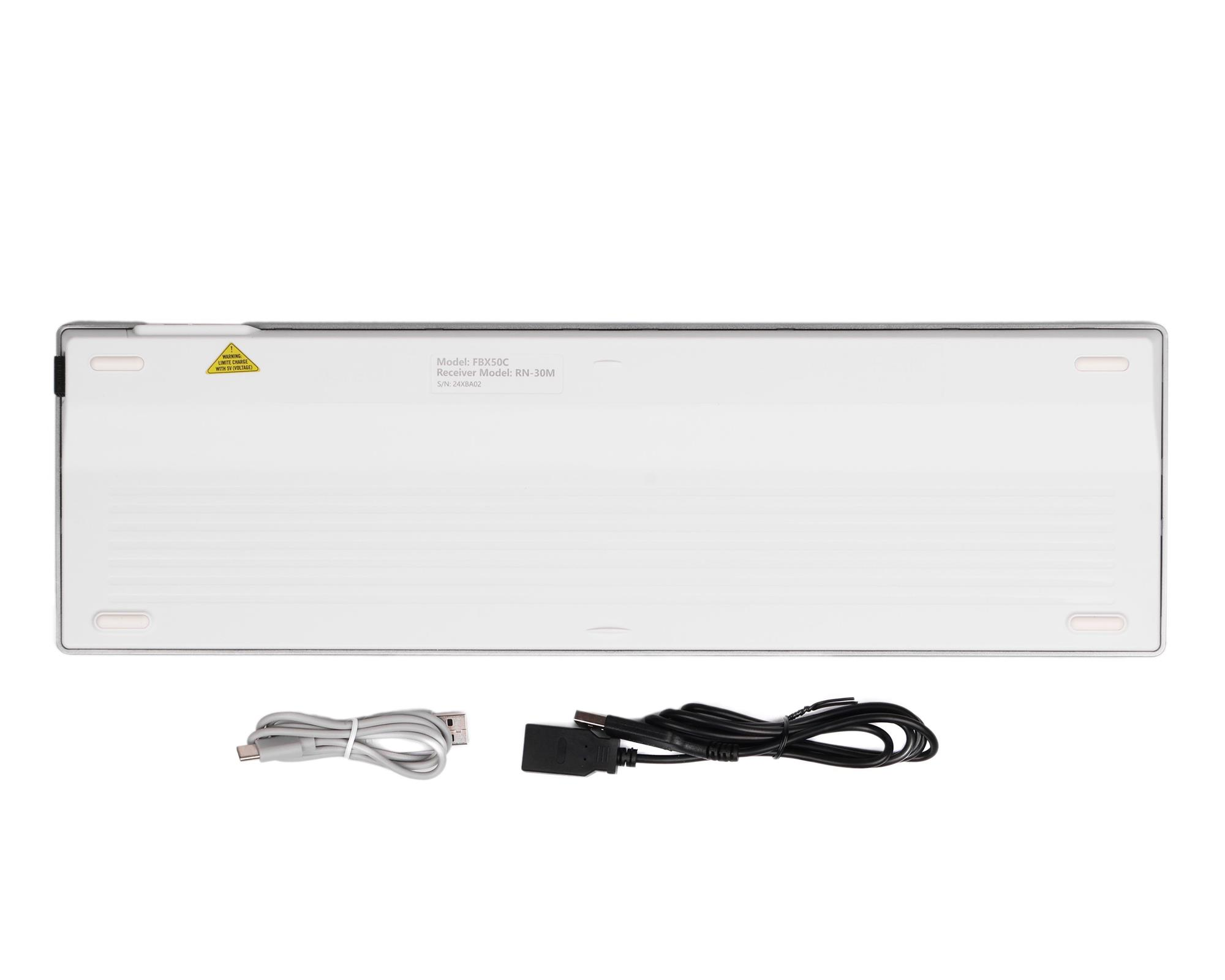 Клавиатура A4Tech Fstyler FBX50C White фото