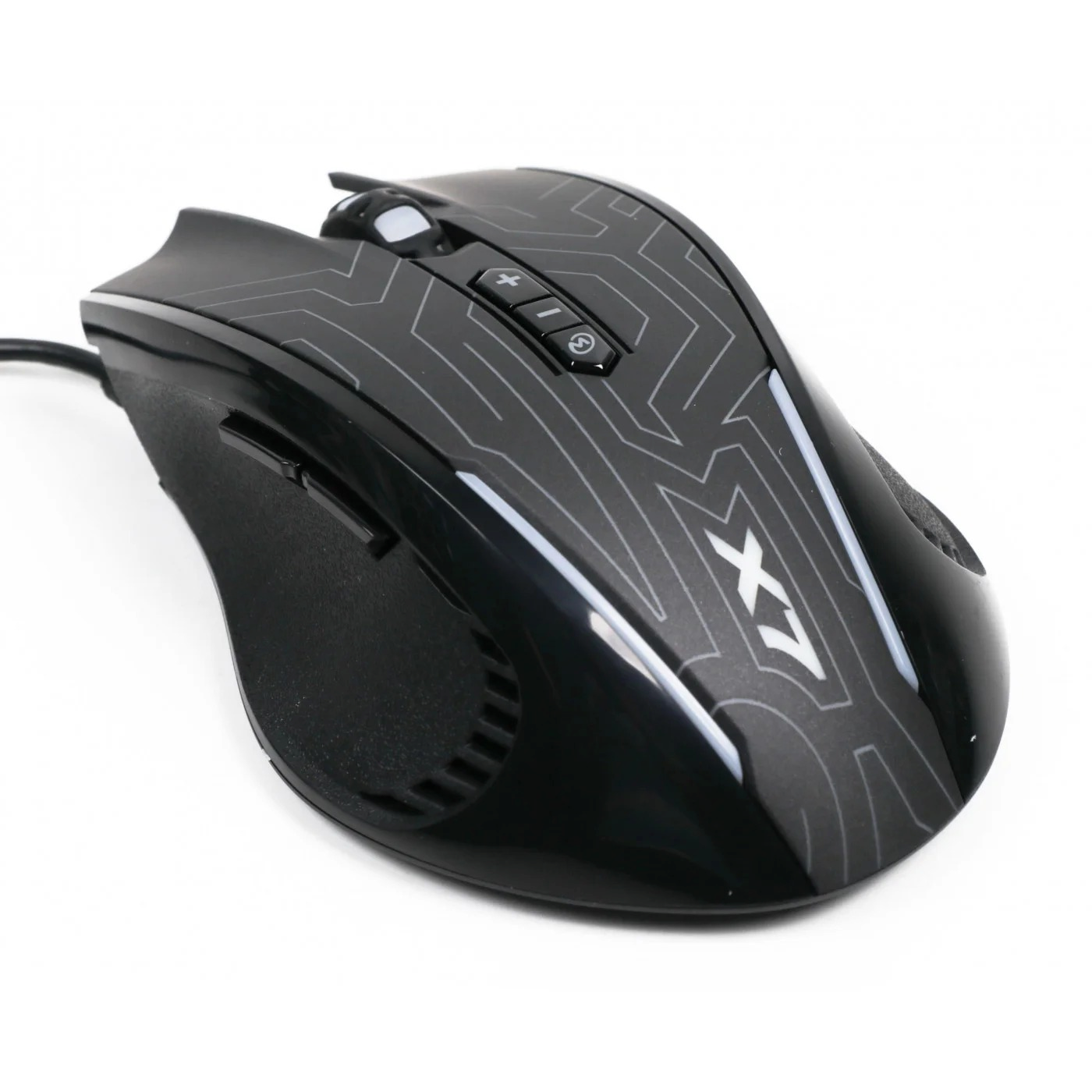 Миша A4Tech X87 Oscar Neon Black USB фото3