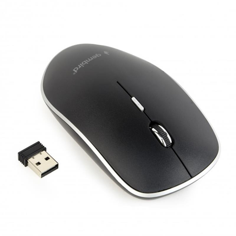 Мышь Gembird MUSW-4B-01 Black USB фото2