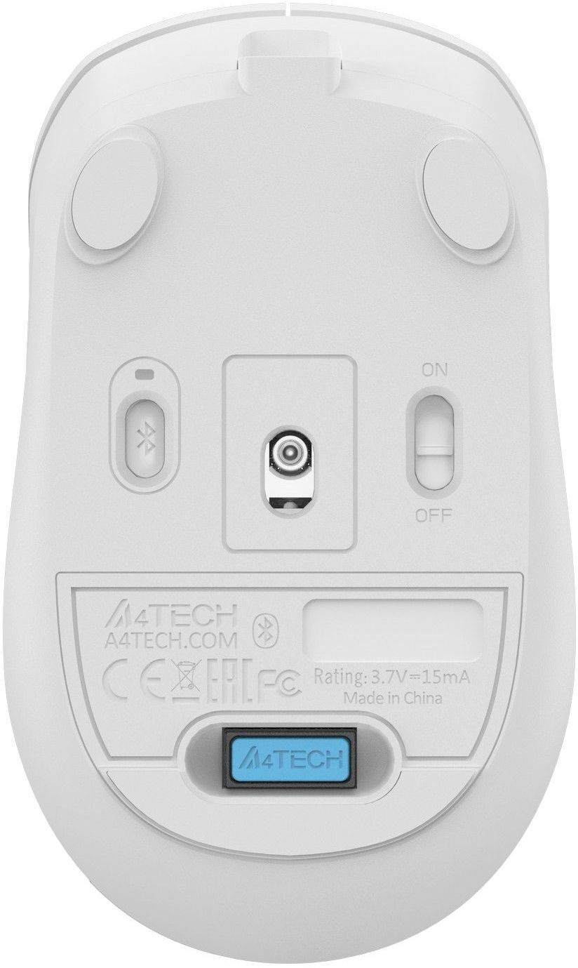 Мышь Fstyler, 2.4 ГГц, аккумулятор, 2000 dpi, FG16CS Air2 (White) фото3